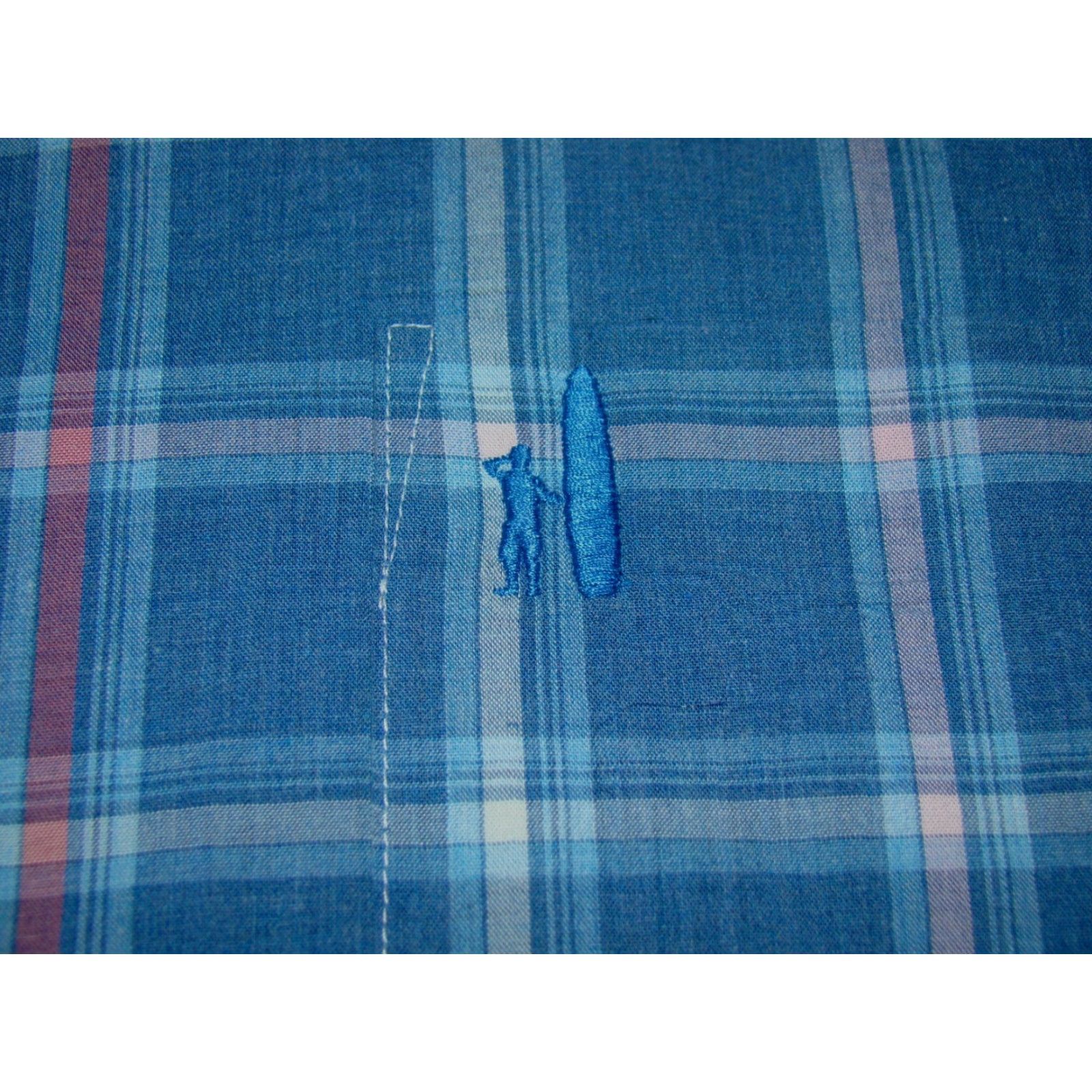 johnnie-O Johnnie O Hangin Out Mens 2XL Blue Yellow Red Plaid Long Sleeve Button Shirt Size US XXL / EU 58 / 5 - 3 Thumbnail