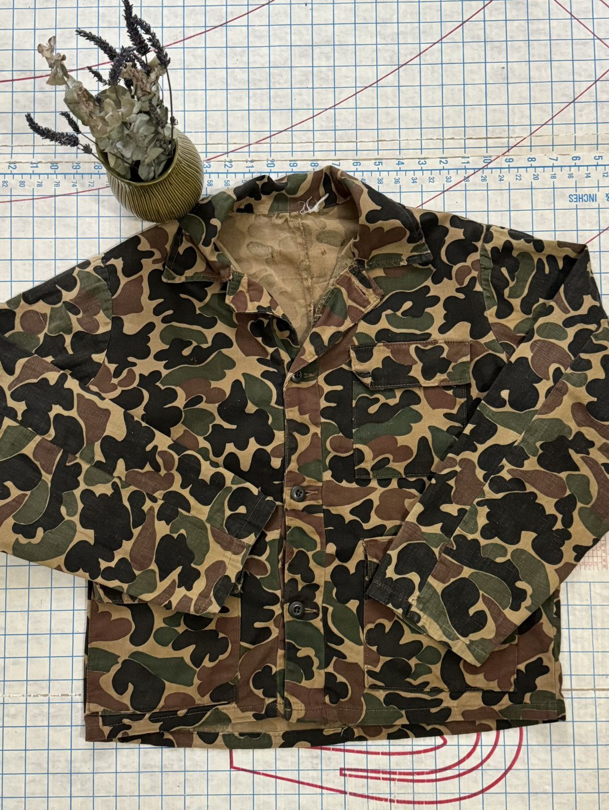Vintage Vintage Camo Lightweight Hunting Jacket Fits Medium Size US M / EU 48-50 / 2 - 8 Thumbnail