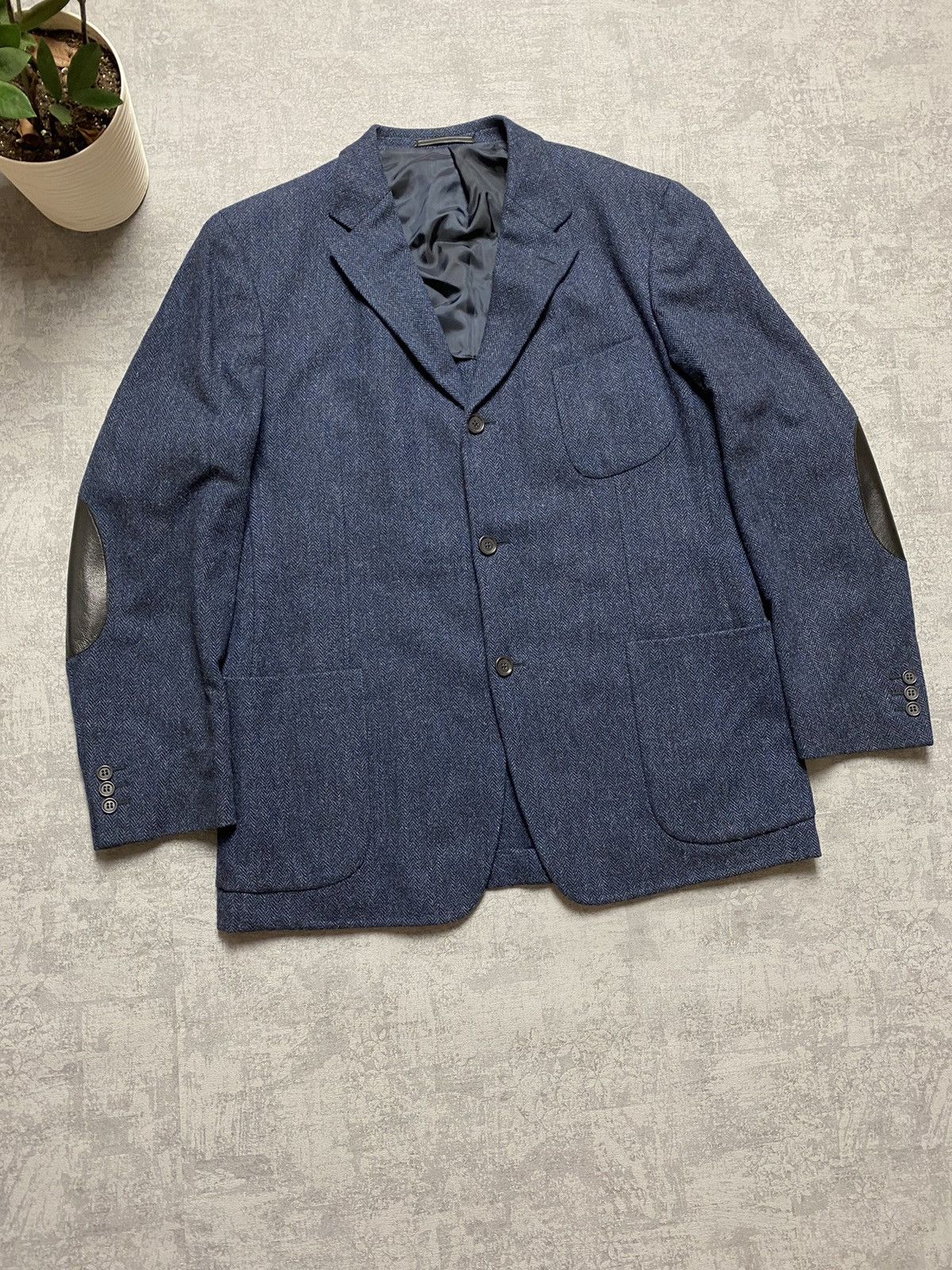 Ermenegildo Zegna Ermeneguldo Zegna Soft 100% LANA blazer Size 54R - 2 Thumbnail