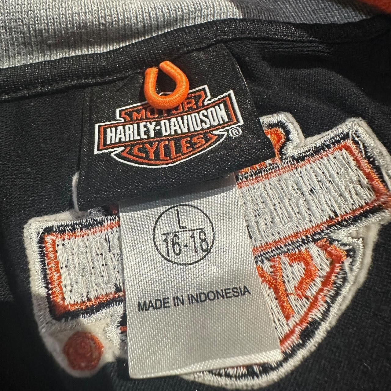 Harley Davidson Vintage Harley Davidson Polo Shirt Size US L / EU 52-54 / 3 - 6 Thumbnail