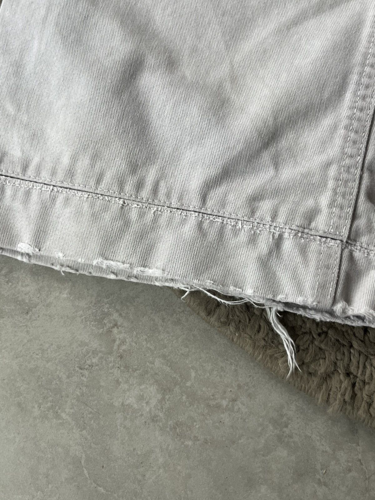 Dolce & Gabbana Vintage Pants Dolce&Gabbana White Avant Gard Luxury Size US 35 - 12 Thumbnail