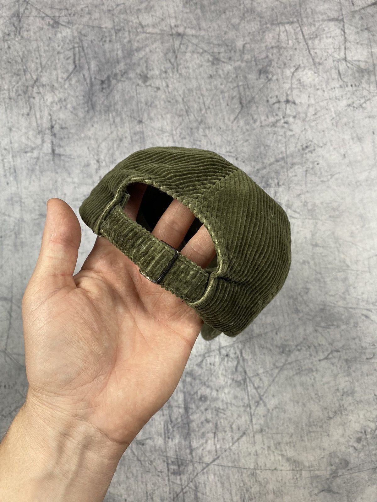 Adidas × Vintage Rare Vintage 00s Adidas Corduroy Logo Cap y2k og crazy mad Size ONE SIZE - 8 Thumbnail