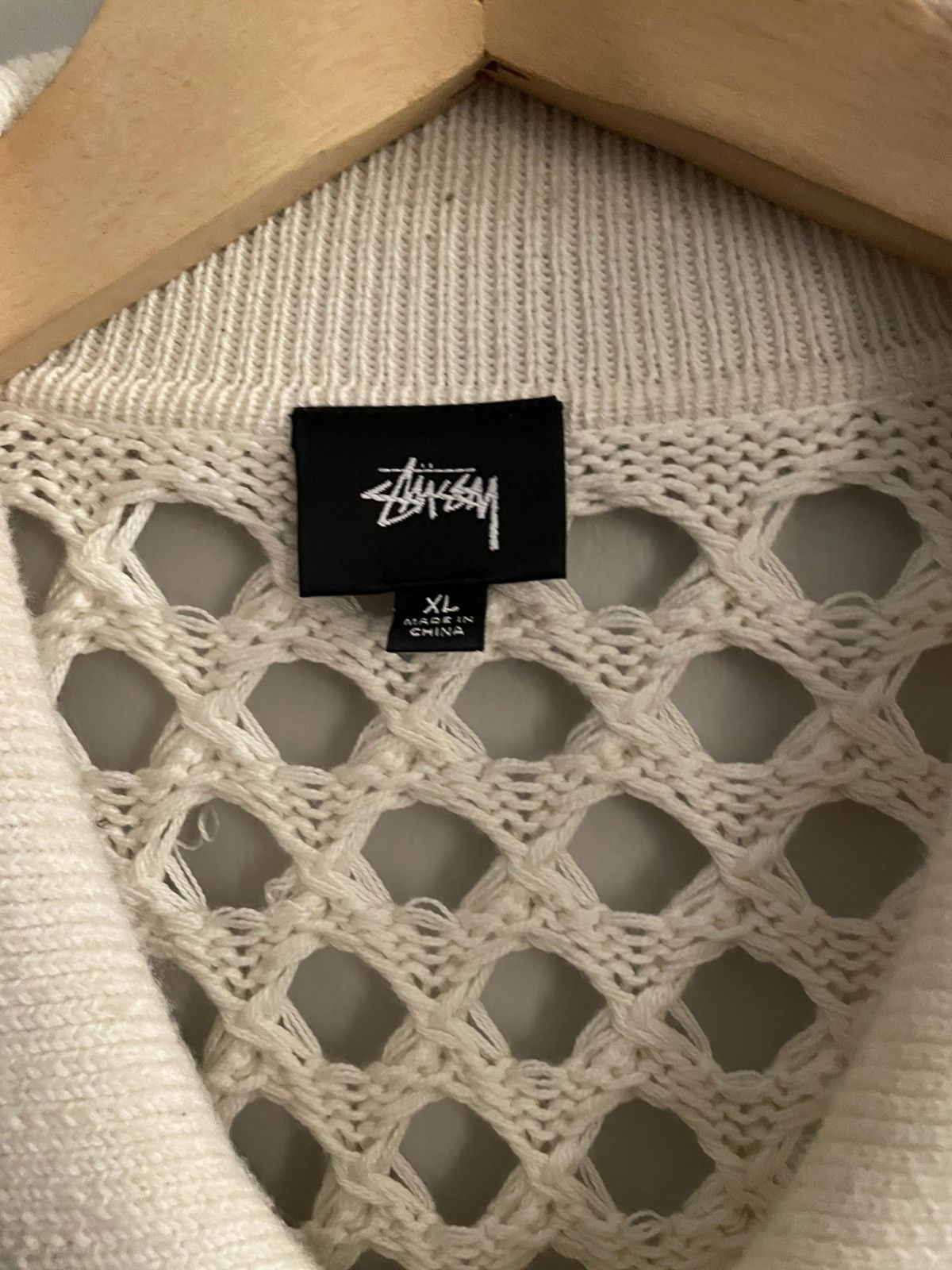 Stussy Knitted Polo Size US XL / EU 56 / 4 - 3 Thumbnail