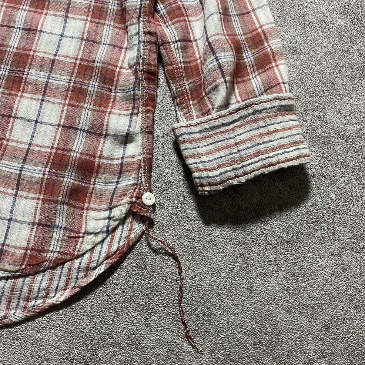 GOA 2000s Vintage GOA Shirt Chambray Size M / US 6-8 / IT 42-44 - 3 Thumbnail