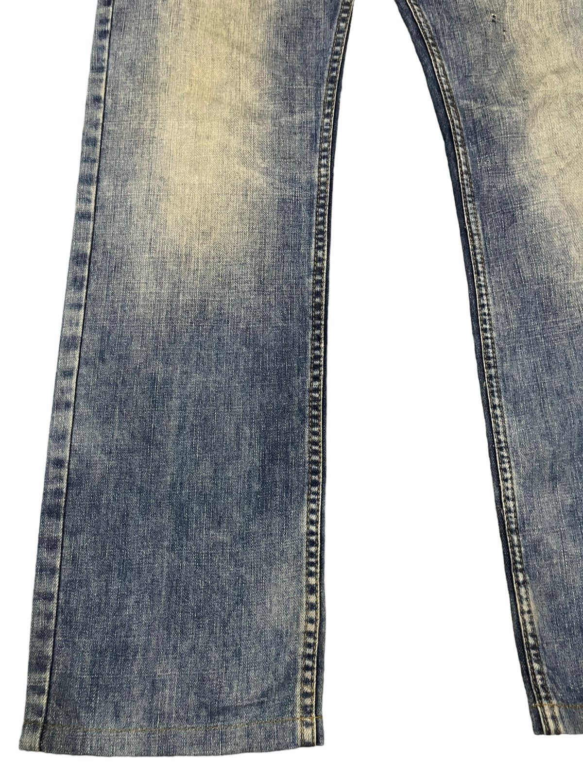 Zara Vintage Zara Blue Wash Style Distress Jeans Size US 32 / EU 48 - 5 Thumbnail