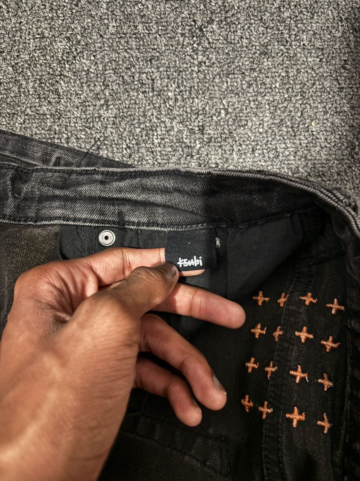 Ksubi Grey/Black Ksubi Jeans Size US 30 / EU 46 - 7 Thumbnail