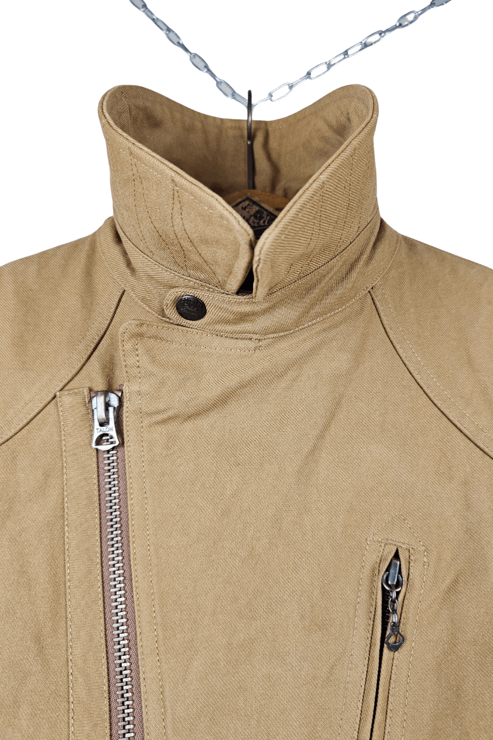 RRL Ralph Lauren RRL / Double RL Canvas Asym Moto Jacket - late-00s Size US M / EU 48-50 / 2 - 6 Thumbnail