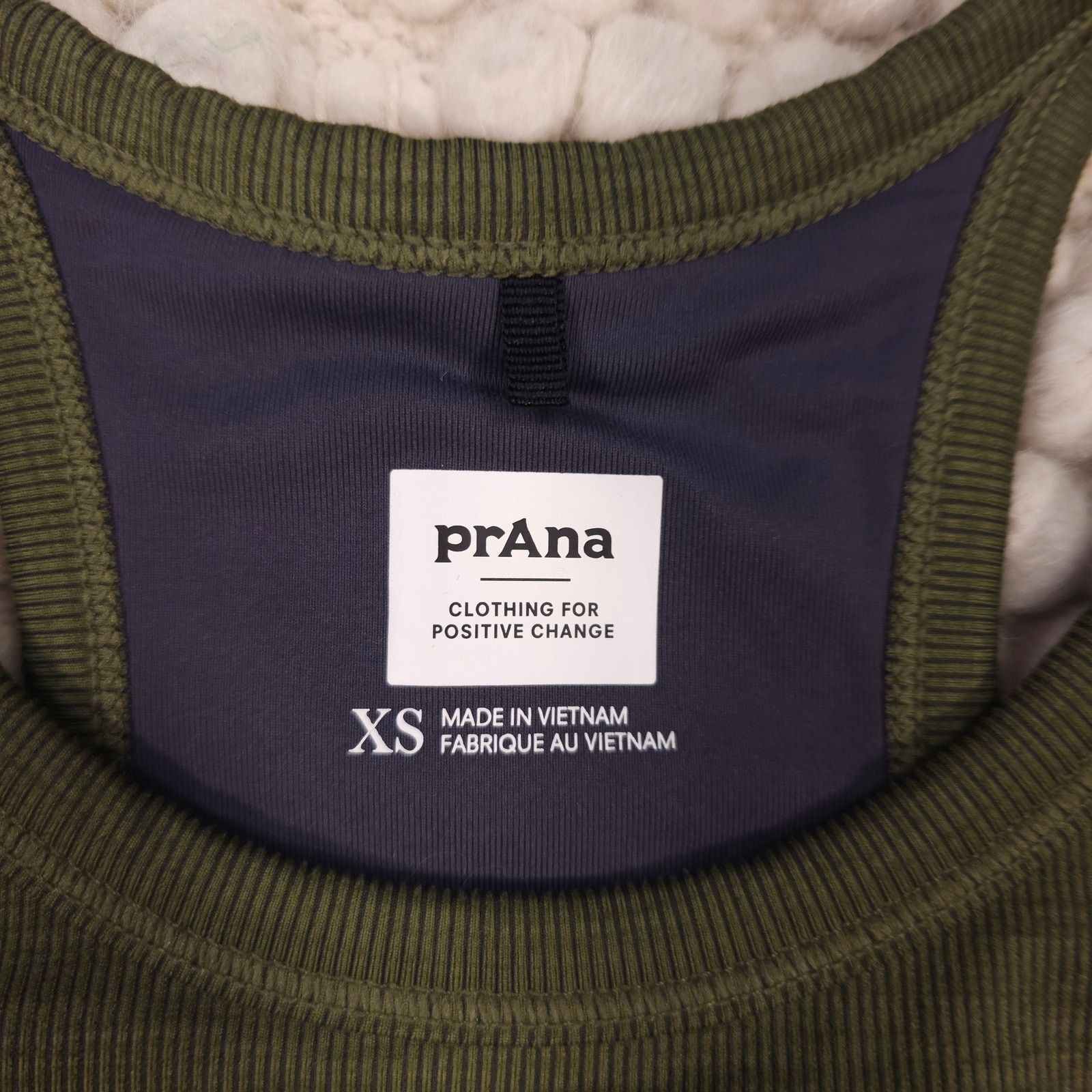 Prana Prana Becksa Bralette Cargo Green Heather Sz Extra Small Size ONE SIZE - 6 Thumbnail