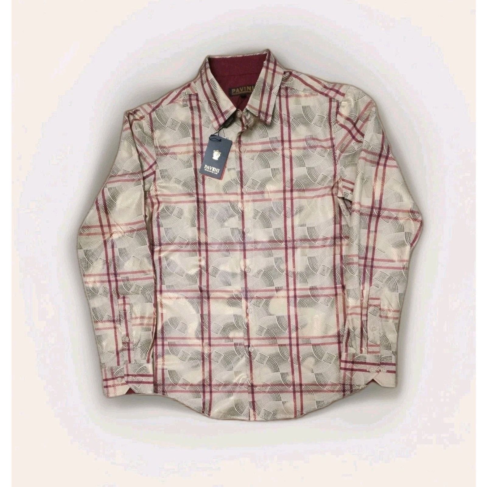 Other PAVINI Exclusive Line Men’s Dress Shirt – Long Sleeve Size S Size US S / EU 44-46 / 1 - 2 Thumbnail