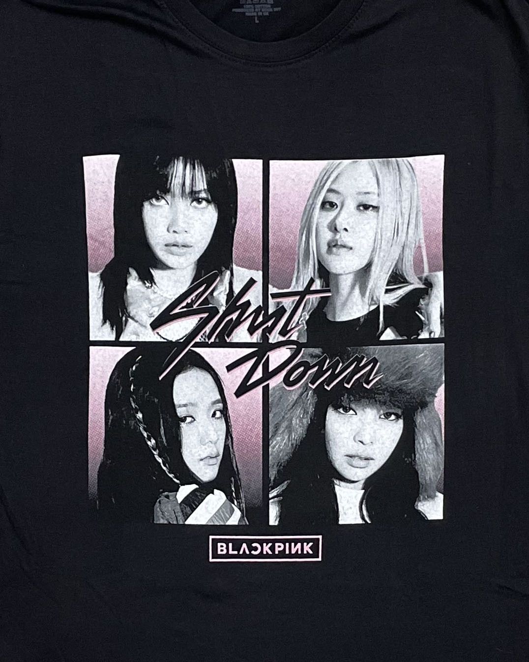 Band Tees BlackPink Shut Down Photo Grid Tshirt Size L / US 10 / IT 46 - 3 Thumbnail