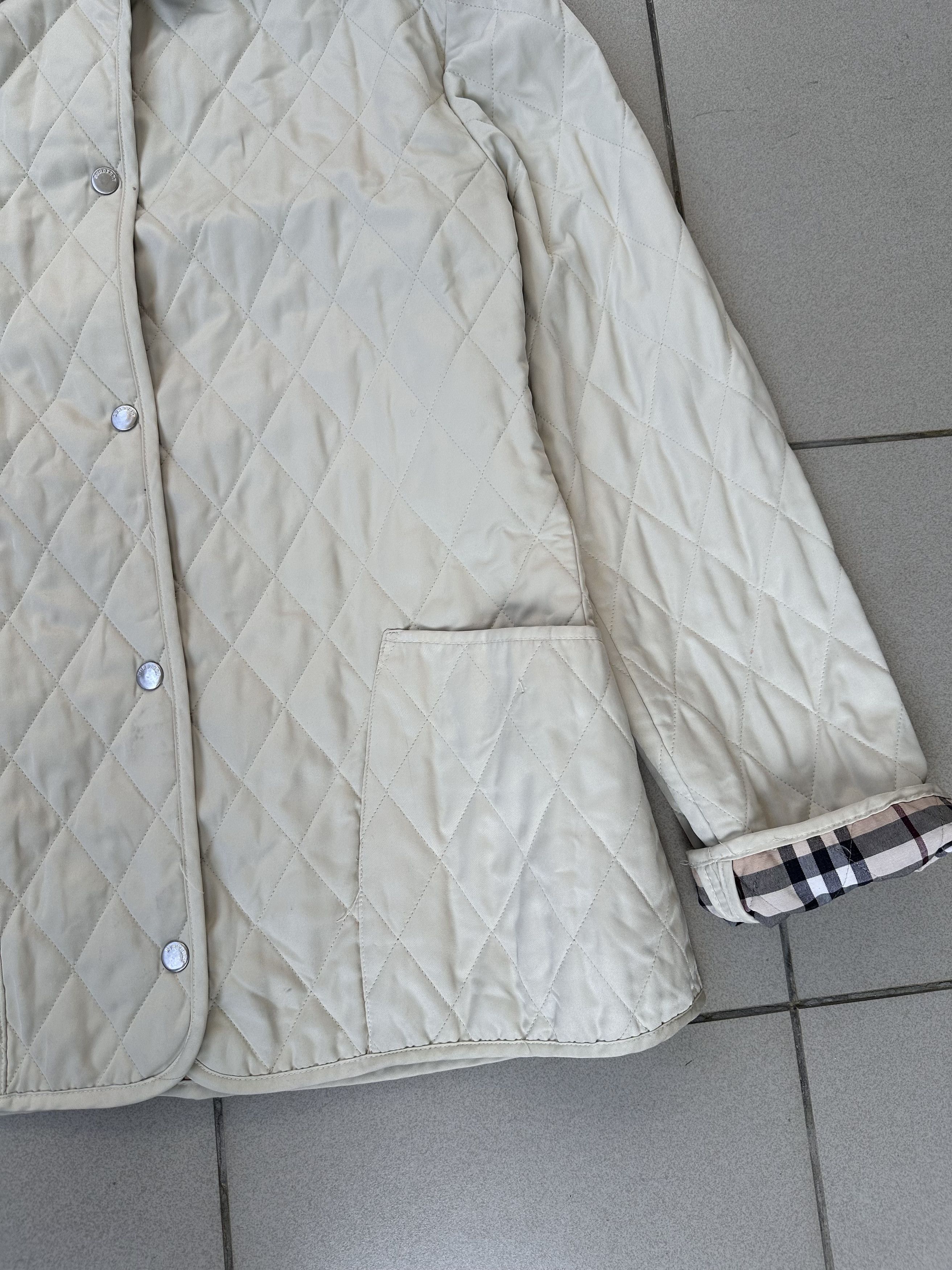 Burberry × Vintage Vintage Burberry nova check quilted women jacket Size L / US 10 / IT 46 - 8 Thumbnail