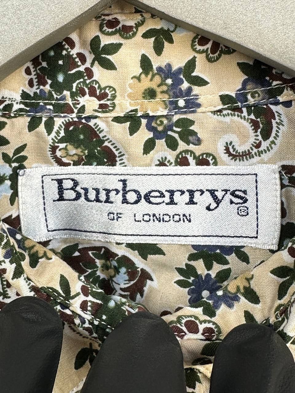 Burberry Burberrys of London France 90s Paisley Print Button Shirt Size US M / EU 48-50 / 2 - 13 Thumbnail