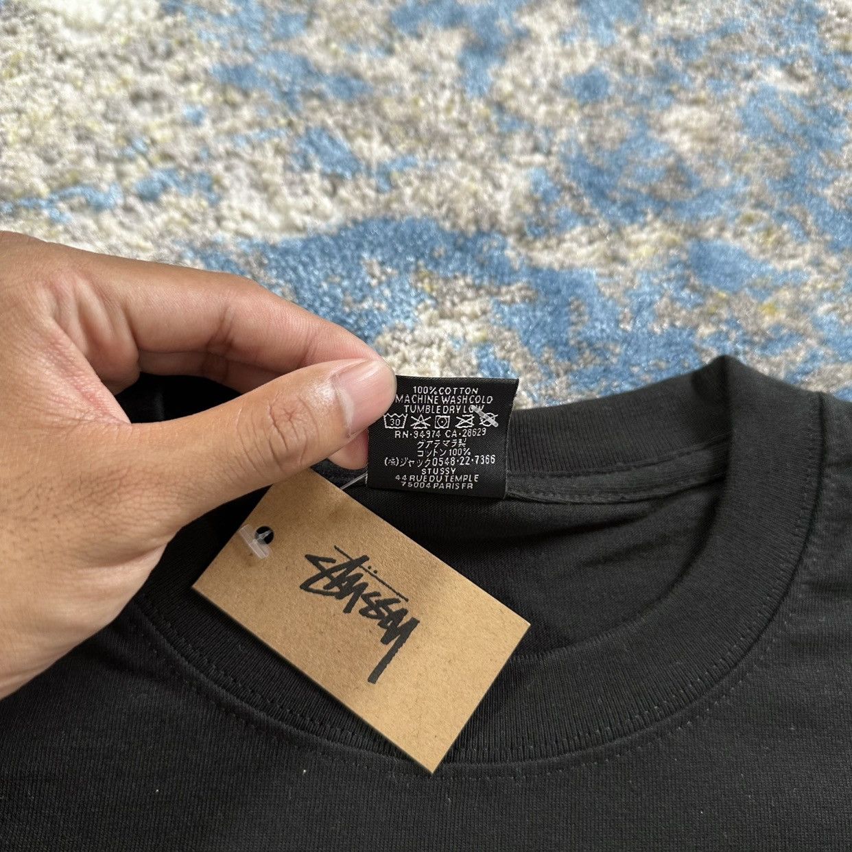 Stussy STUSSY TOUR TEE Size US M / EU 48-50 / 2 - 6 Thumbnail