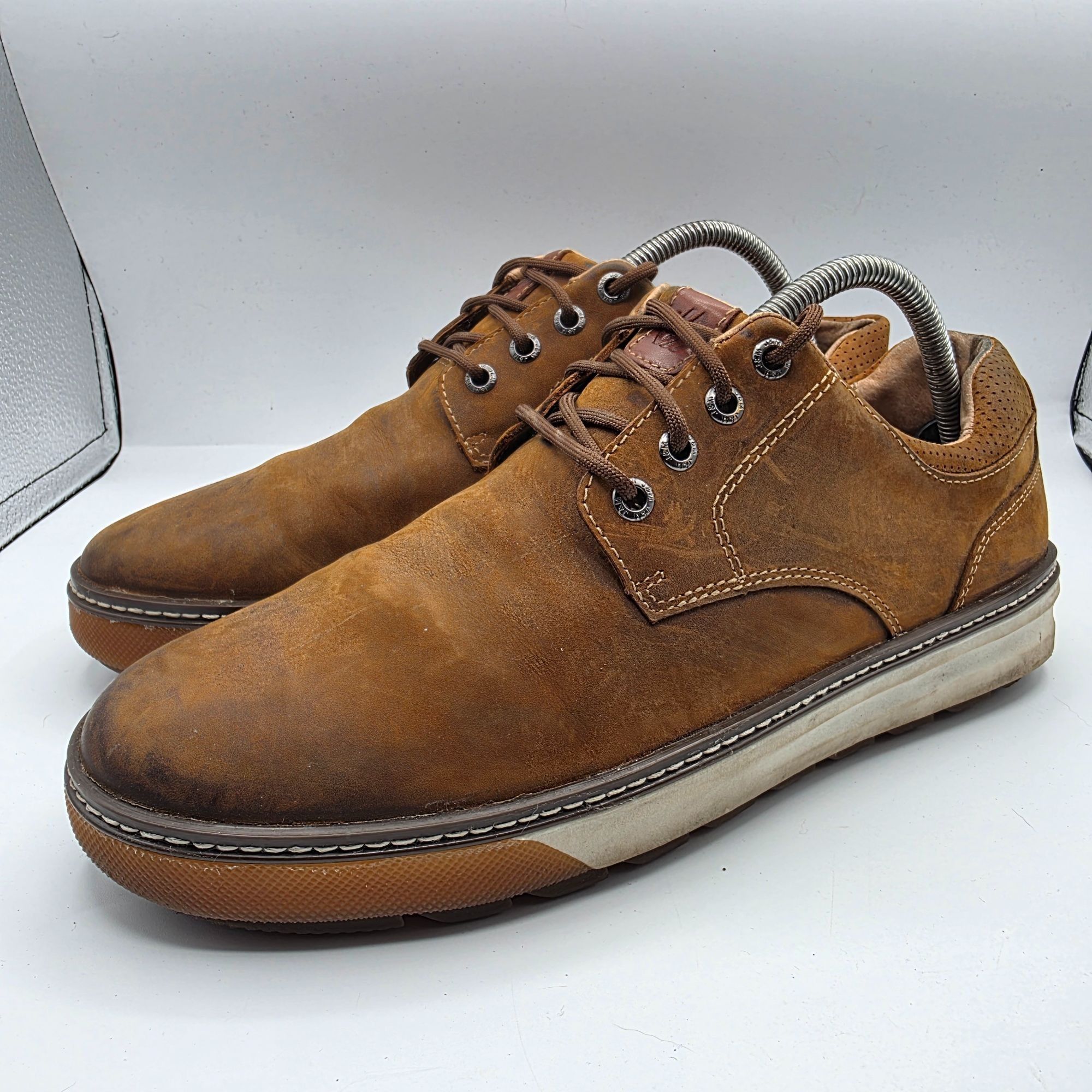 Johnston & Murphy Johnston and Murphy McGuffey Mens Size 9 M Brown Plain Toe S Size US 9 / EU 42 - 4 Thumbnail