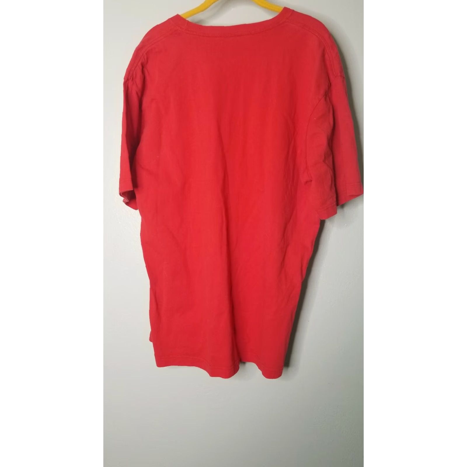 Reebok Mens XL NFL "Property of Buccaneers" Football T Shirt Red Shirt Mens XL Red NFL Property of Buccaneers Football T Shirt Size US XL / EU 56 / 4 - 4 Thumbnail