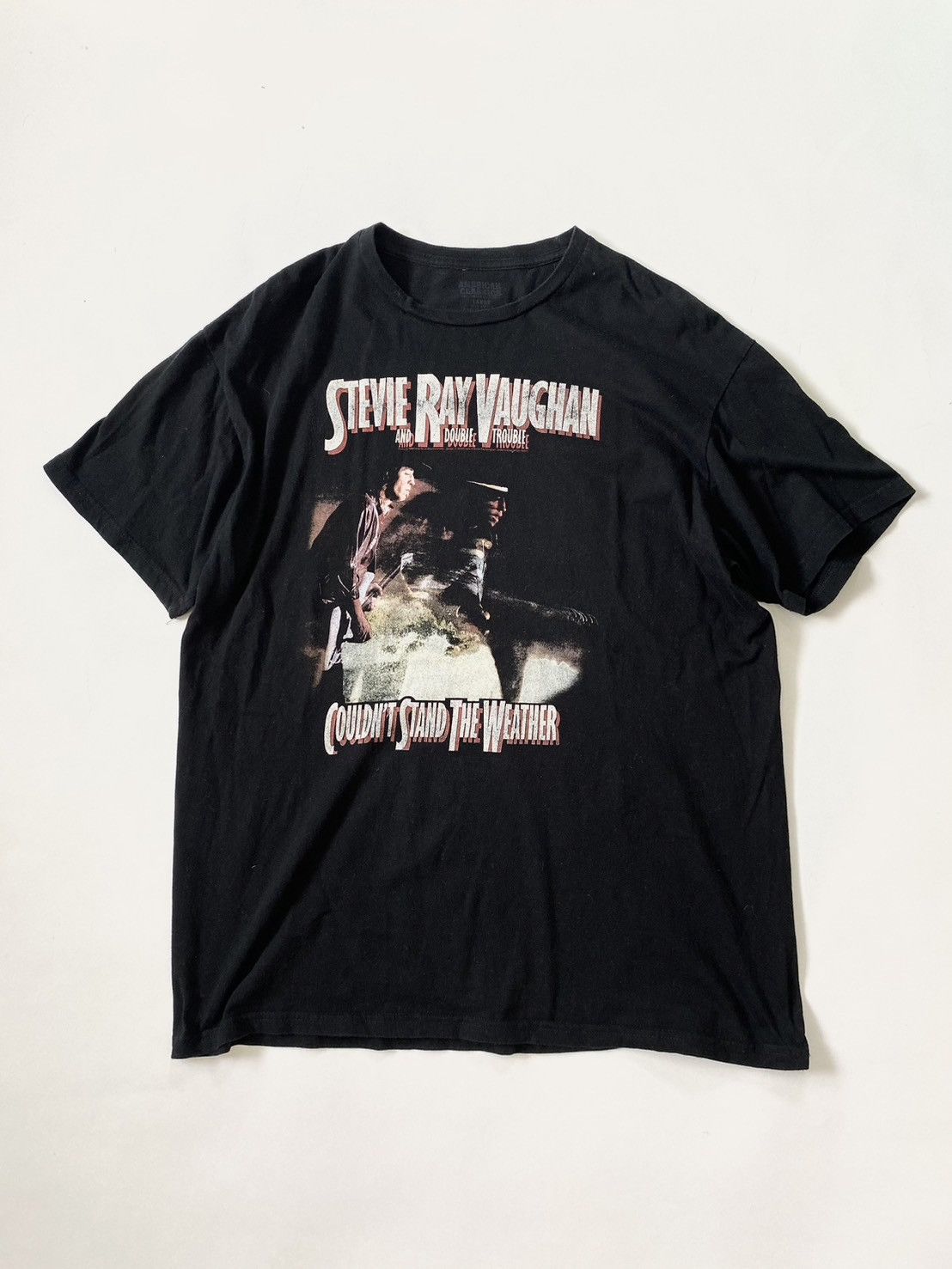 Band Tees Stevie Ray Vaughan Size US L / EU 52-54 / 3 - 1 Thumbnail