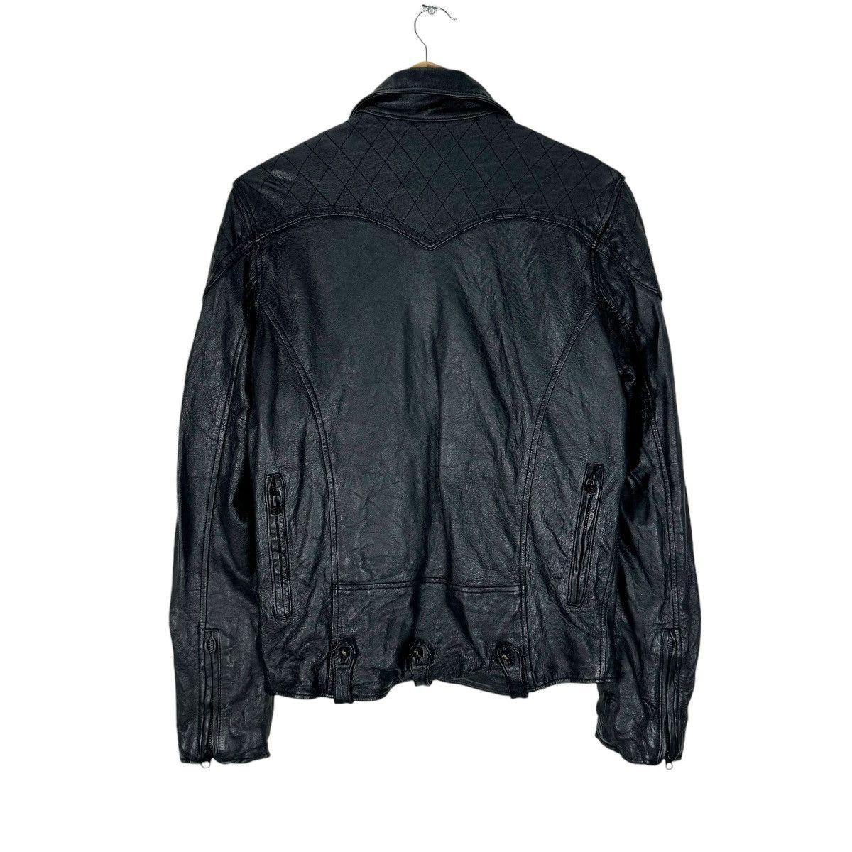 Vintage ☀️I RISH BIKERS LEATHER JACKET Size US M / EU 48-50 / 2 - 16 Thumbnail