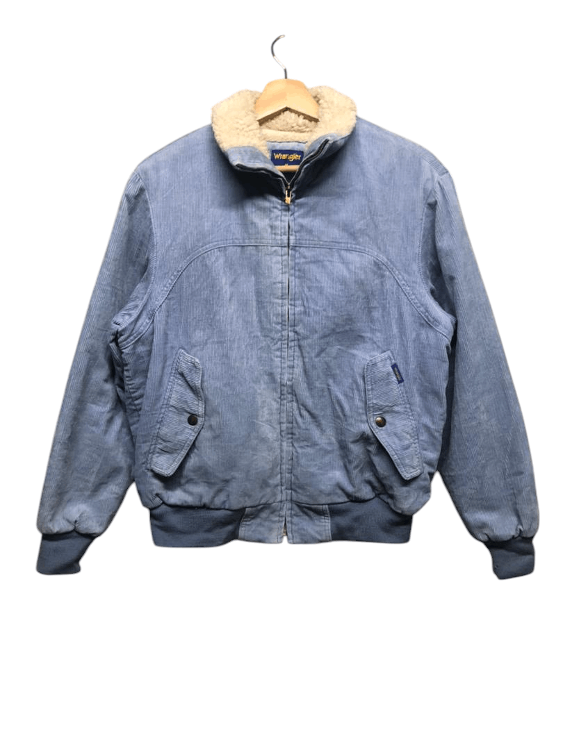 Wrangler VINTAGE WRANGLER CORDUROY LINED SHERPA JACKET Size US M / EU 48-50 / 2 - 1 Thumbnail