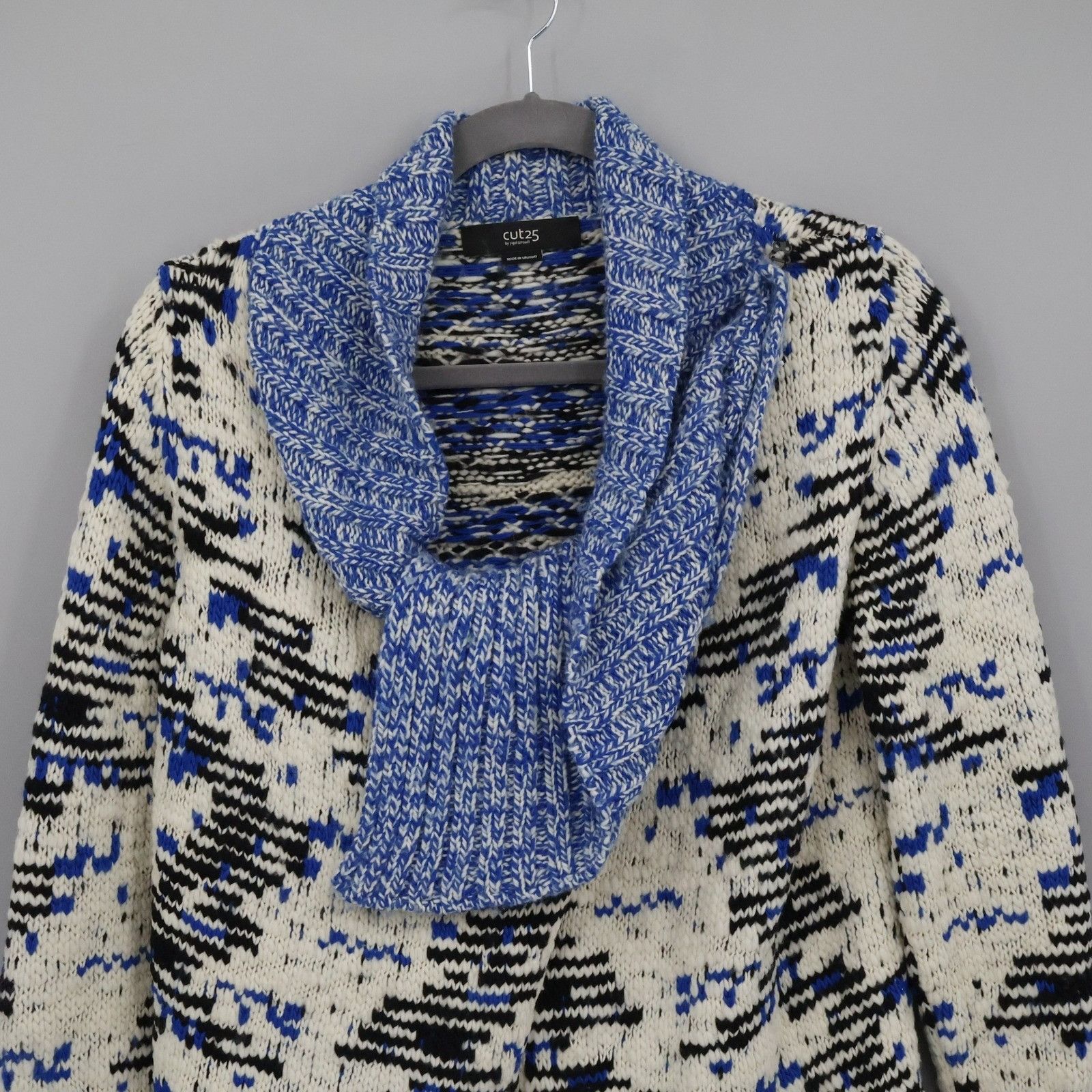 Other Cut25 by Yigal Azrouel Merino Wool Sweater Womens M White Size M / US 6-8 / IT 42-44 - 6 Thumbnail