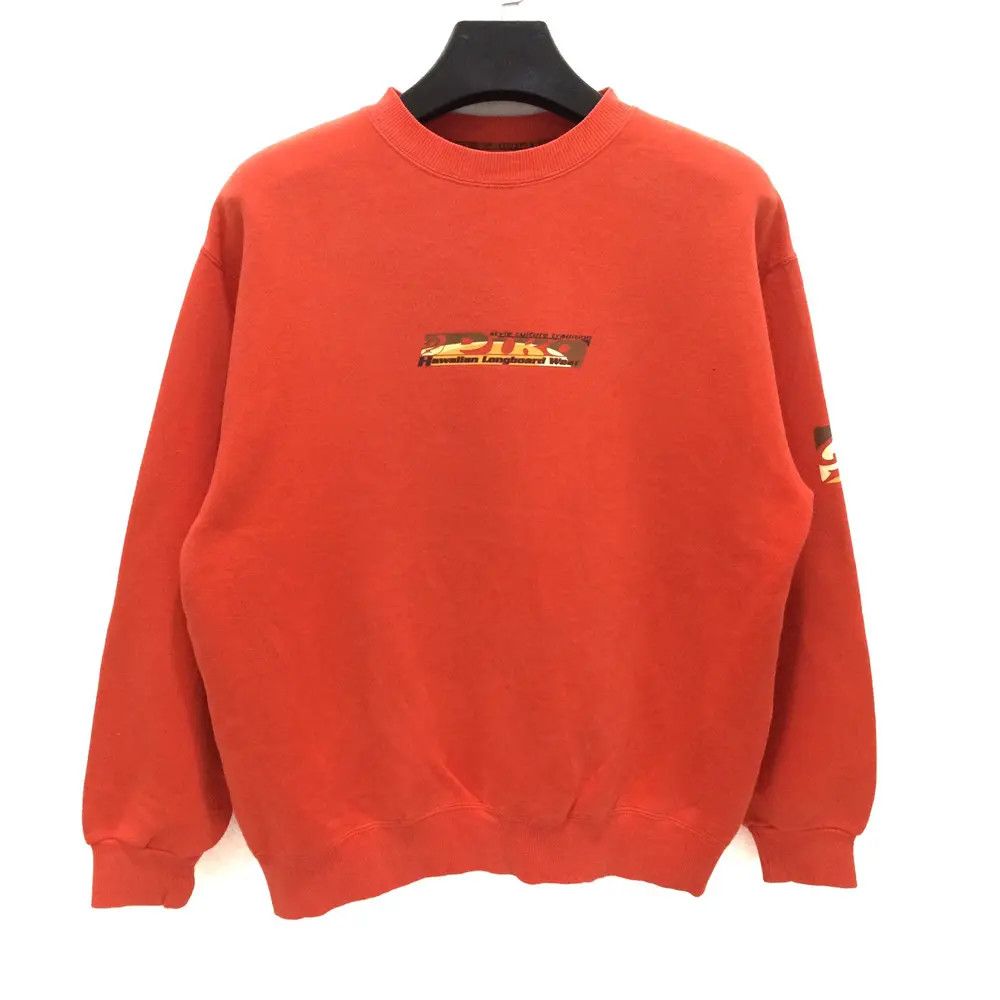 Vintage Piko Hawaiian Longboard Wear Box Logo Sweatshirt Size US L / EU 52-54 / 3 - 1 Thumbnail