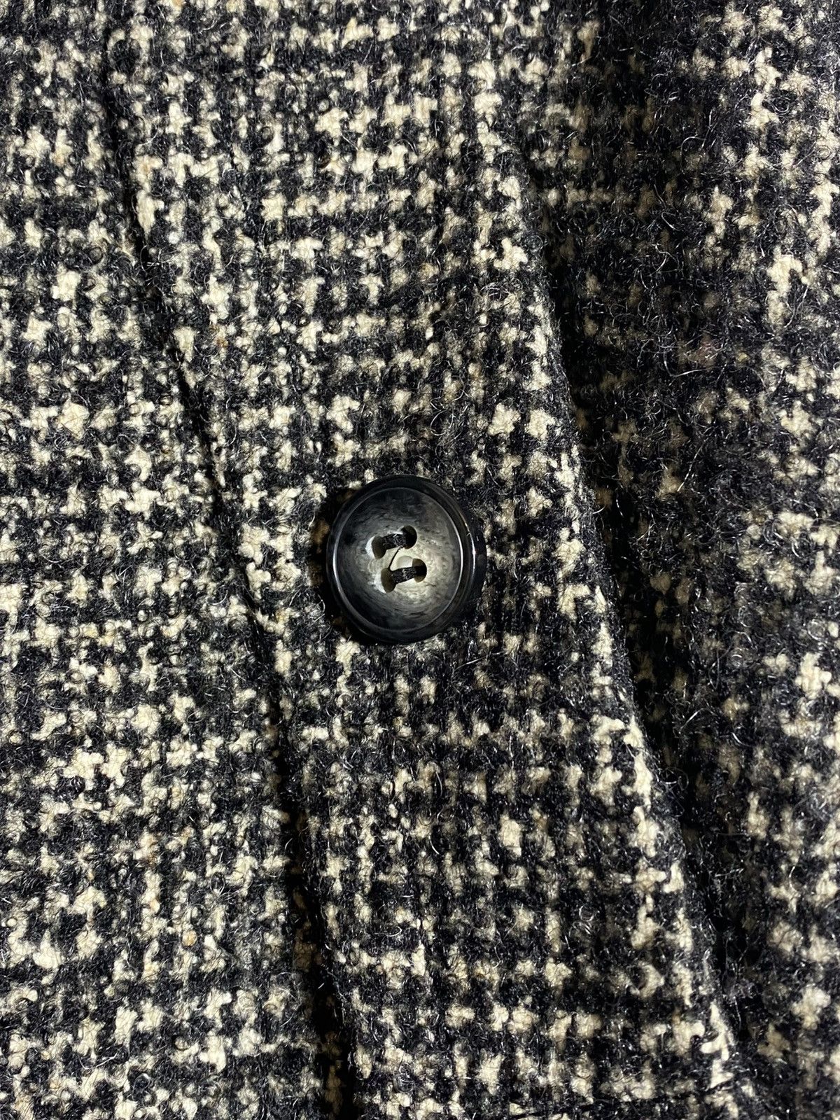 Dolce & Gabbana Dolce Gabbana Vintage Tweed Wool Mohair Coat Leopard Lining Size L / US 10 / IT 46 - 7 Thumbnail