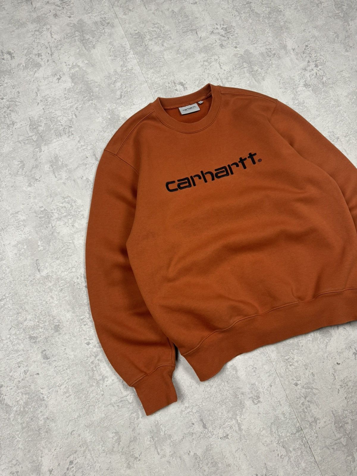 Carhartt Carhartt WIP Sweatshirt Big Embroidered Logo Size S Size US S / EU 44-46 / 1 - 2 Thumbnail
