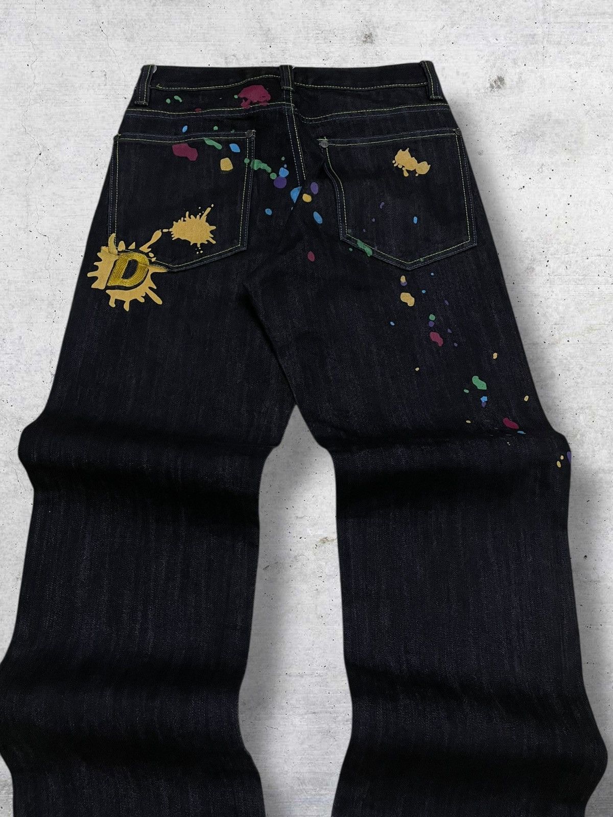 Hysteric Glamour VINTAGE OG JAPAN DOUBLE D STREETWEAR ORIGINAL SPLASH DENIM Size US 28 / EU 44 - 13 Thumbnail