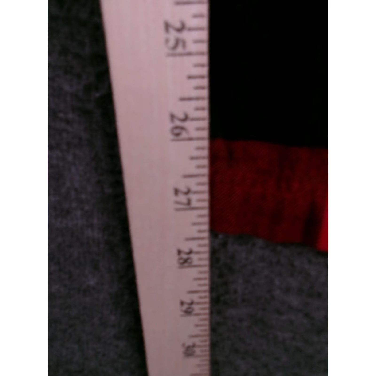 Gap Gap Womens S Buffalo Check Red Black Flannel Lounge Pajama Pants Sleep Pants Elastic Drawstring Pockets Size 28" / US 6 / IT 42 - 6 Thumbnail