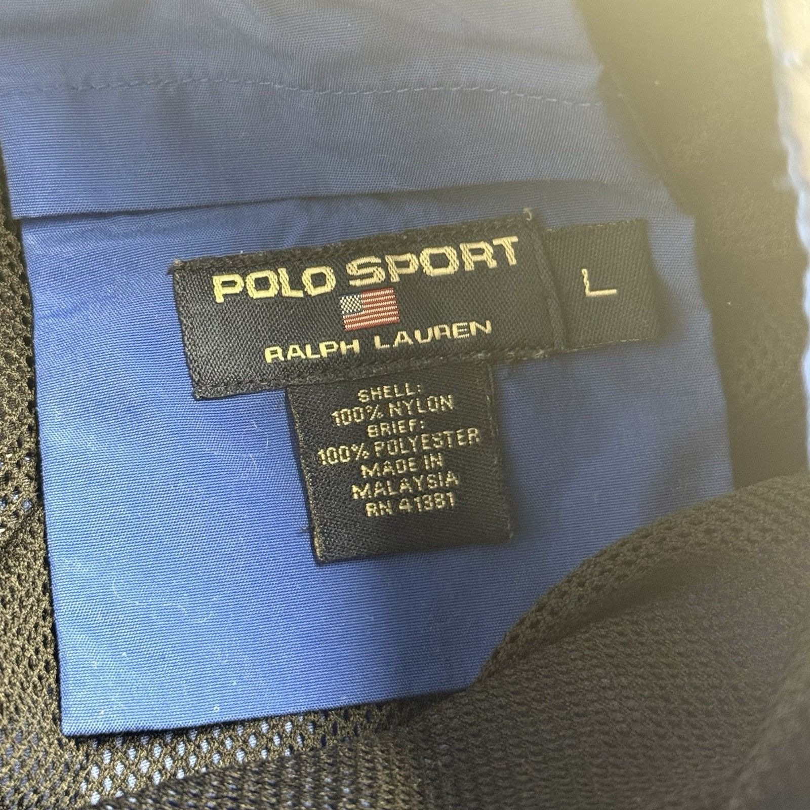 Polo Ralph Lauren Vintage Polo Sport Board Shorts Swimming Trunks Mens Large Size US 34 / EU 50 - 6 Thumbnail