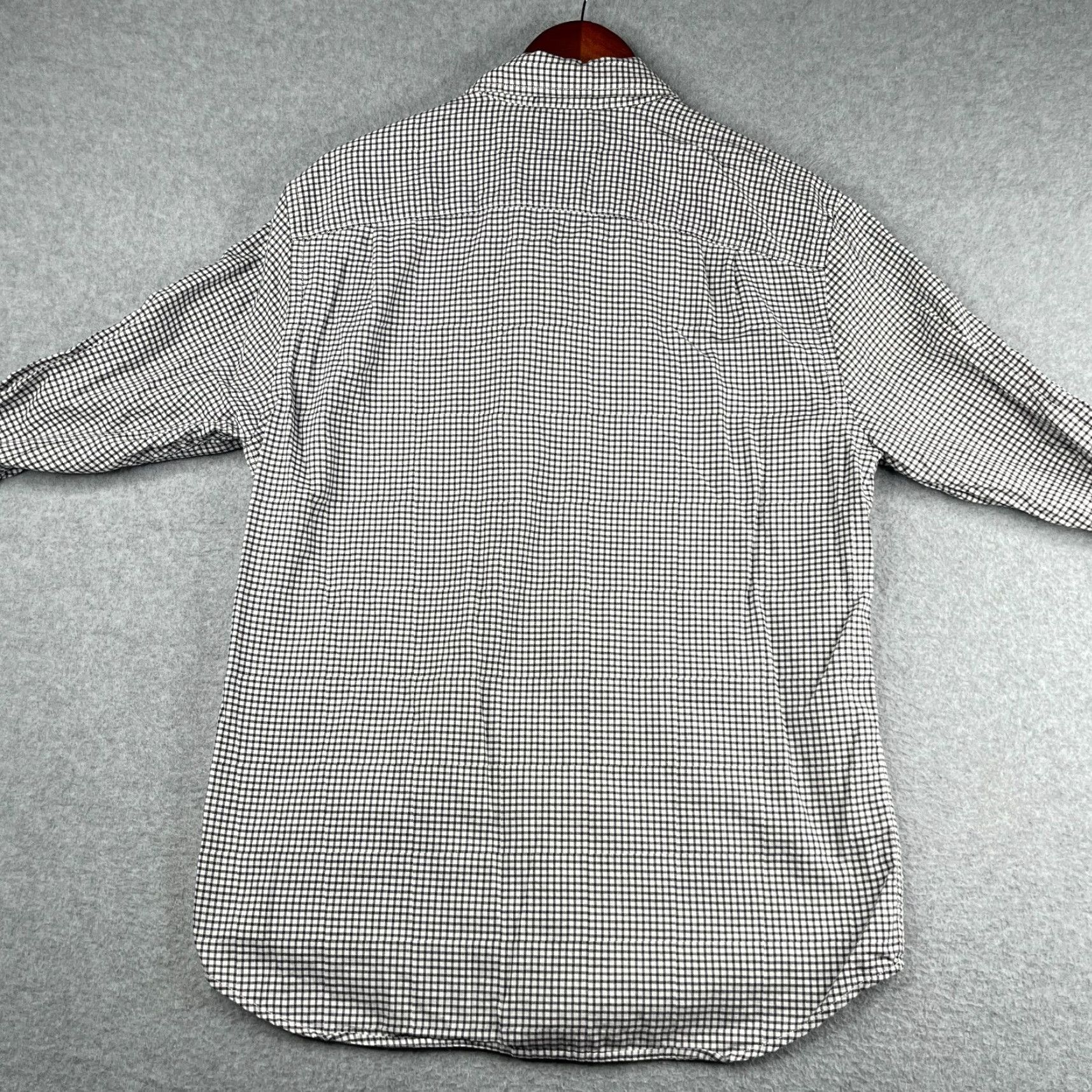 Vintage Hawker & Rye Shirt Large Black White Check Casual Button Up Long Sleeve Mens Size US L / EU 52-54 / 3 - 6 Thumbnail