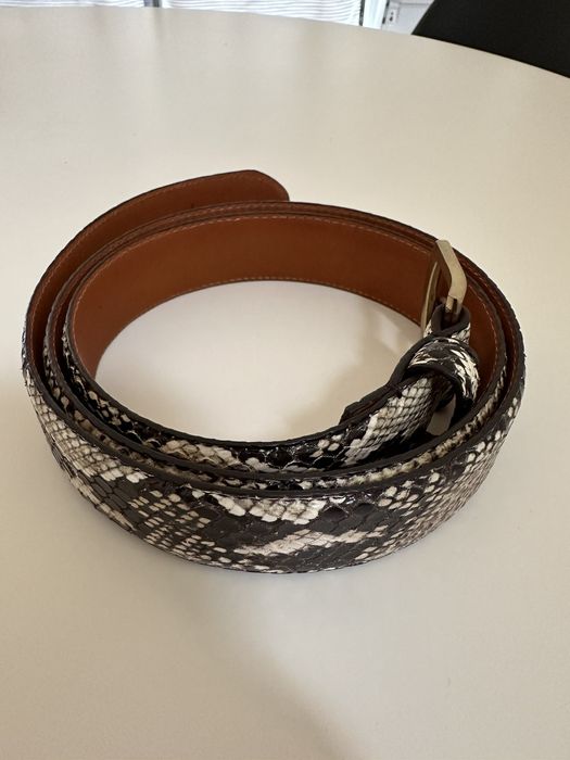 Supreme hotsell snakeskin belt