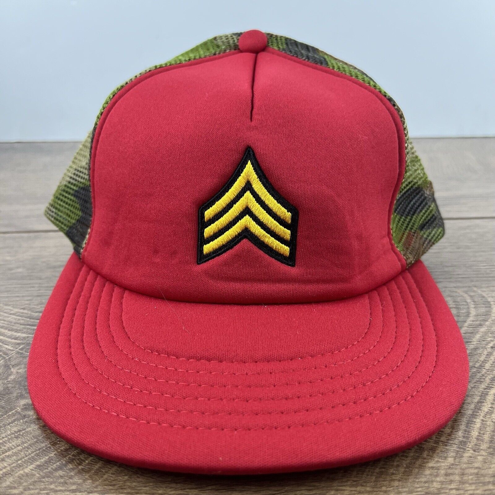 Other Arrow Red Hat Red Cap Adjustable Hat Red Adult Fit Hat Size ONE SIZE - 3 Thumbnail