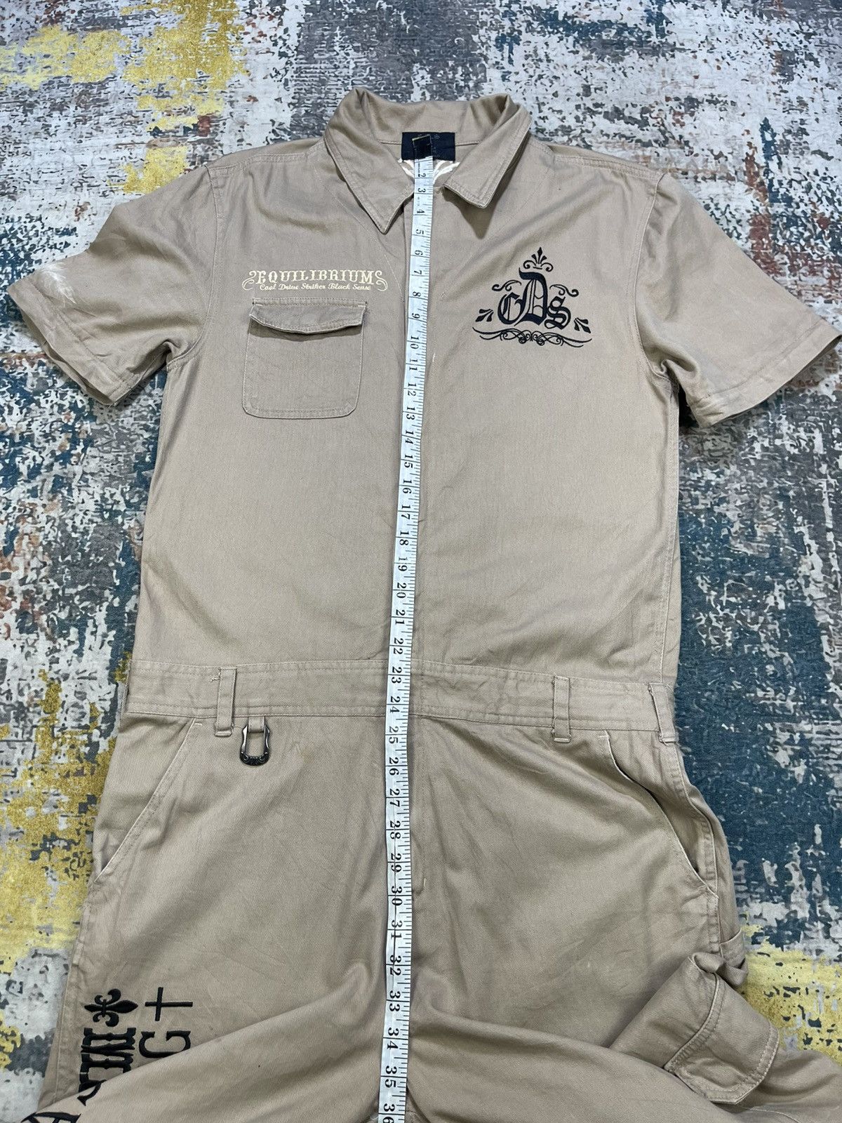 Japanese Brand Cool Drive Strike Virgin Mary Embroidered Jumpsuits Size US S / EU 44-46 / 1 - 15 Thumbnail