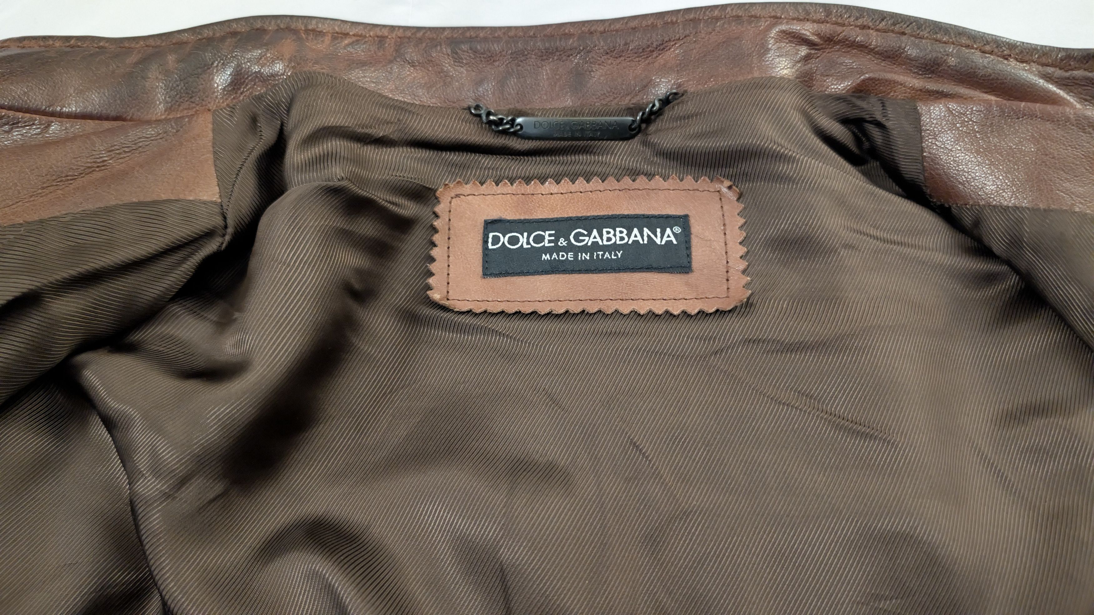 Dolce & Gabbana Goatskin Biker Size US M / EU 48-50 / 2 - 2 Thumbnail