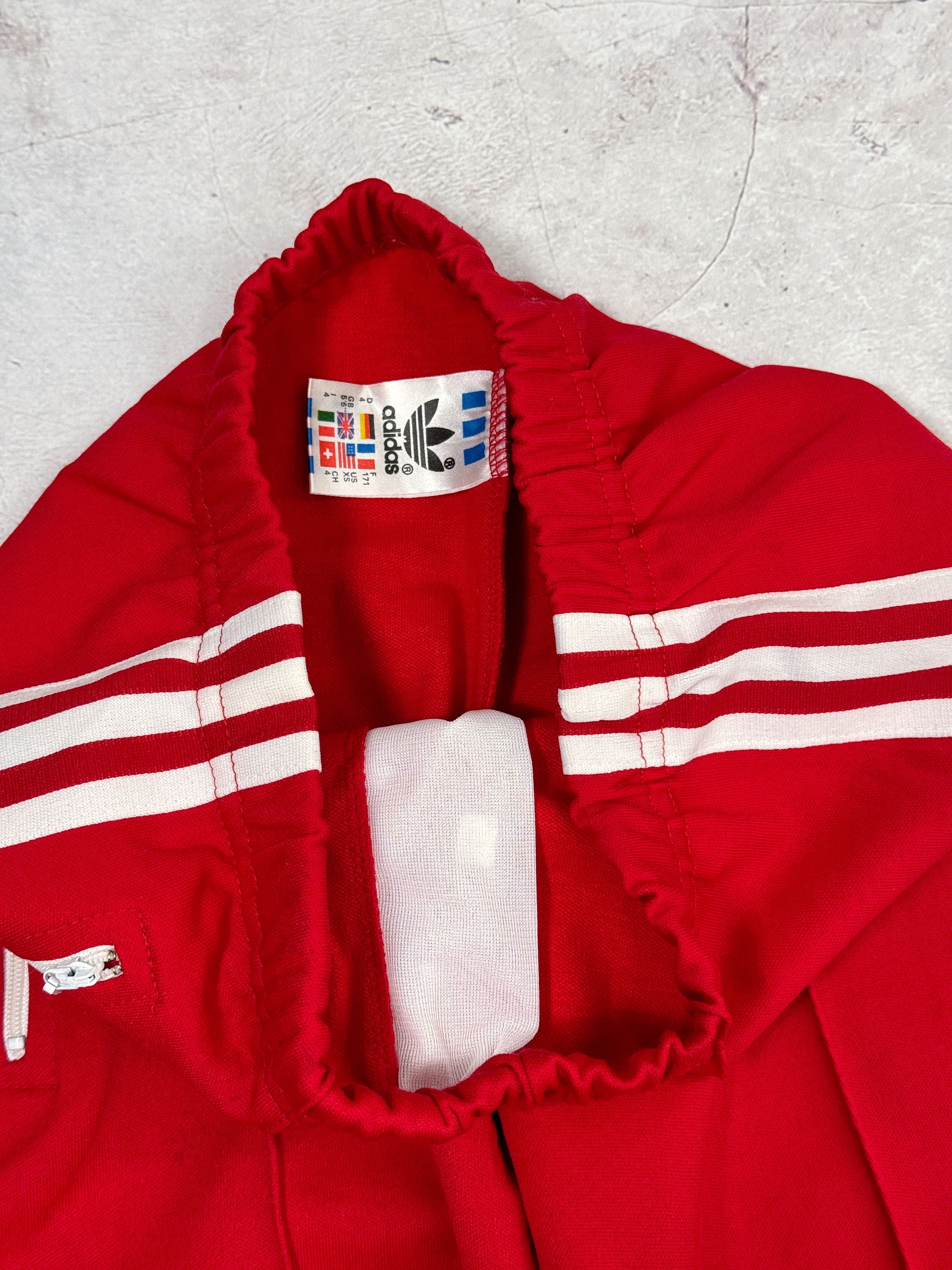 Adidas × Vintage Vintage 80s Adidas Track Suit Jacket & Pants HONG KONG Size US XS / EU 42 / 0 - 14 Thumbnail