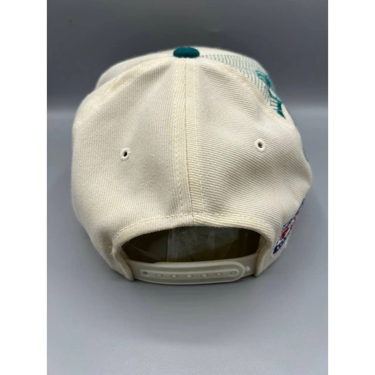 Sports Specialties Vintage Miami Dolphins Hat Men White Blue NFL Snap Back Cap Size ONE SIZE - 5 Thumbnail