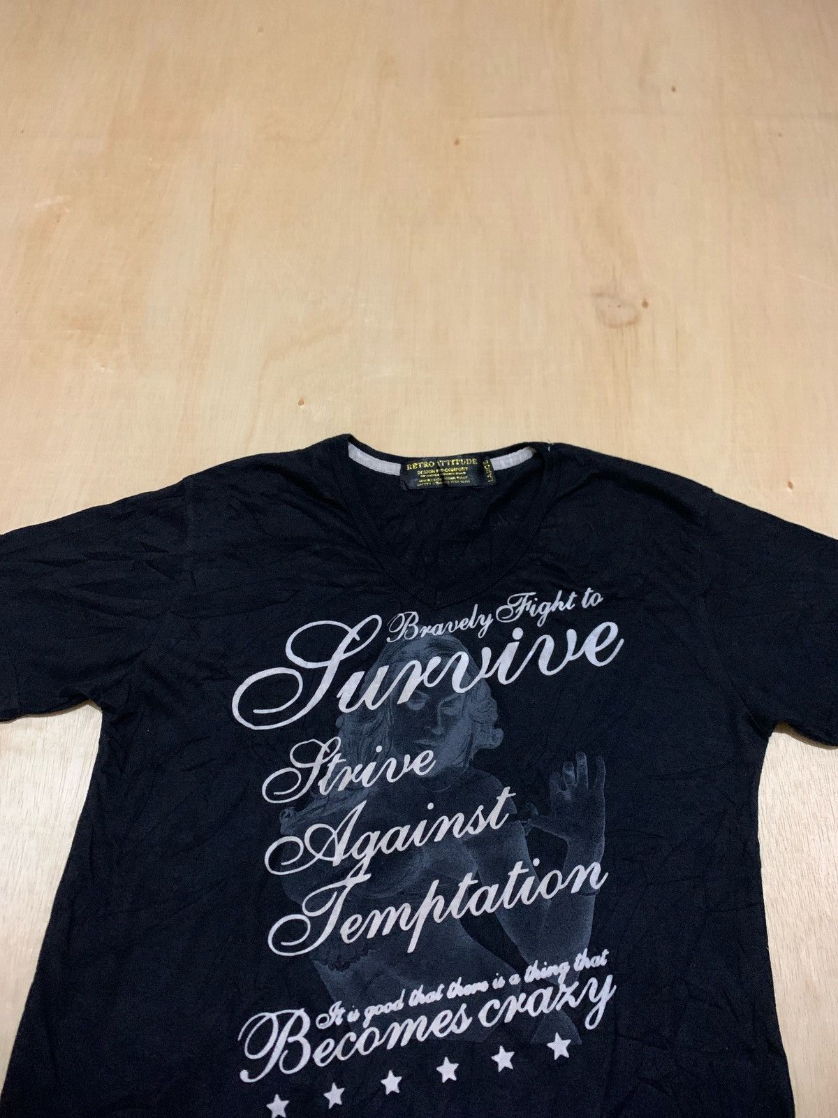 Hysteric Glamour × If Six Was Nine × Japanese Brand Y2k Retro Attitude Tshirt Ifsixwasnine Punk style Size US L / EU 52-54 / 3 - 2 Thumbnail