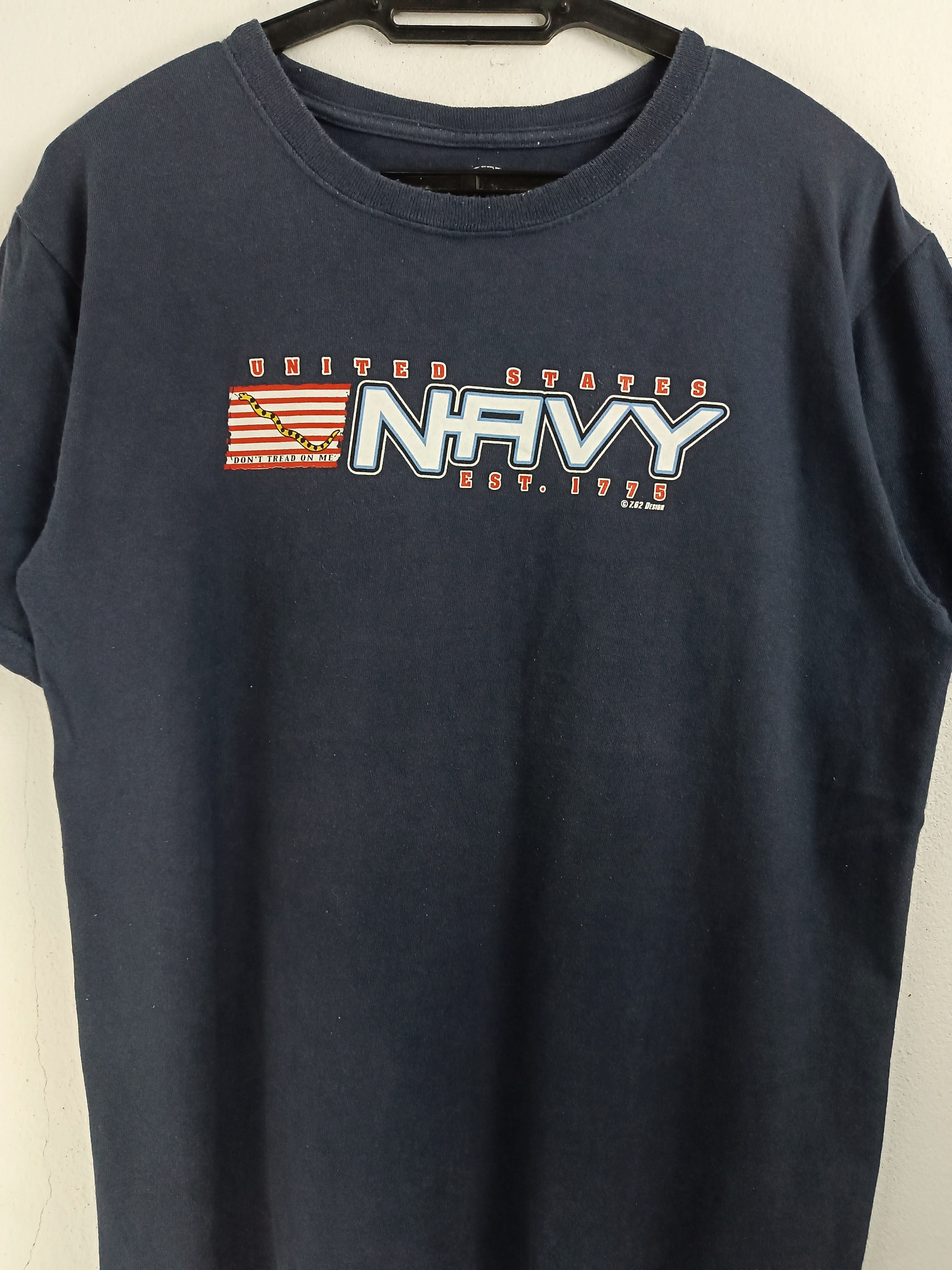 Vintage VINTAGE NAVY DON'T TREAD ON ME MARINE CORP USA Size US M / EU 48-50 / 2 - 9 Thumbnail