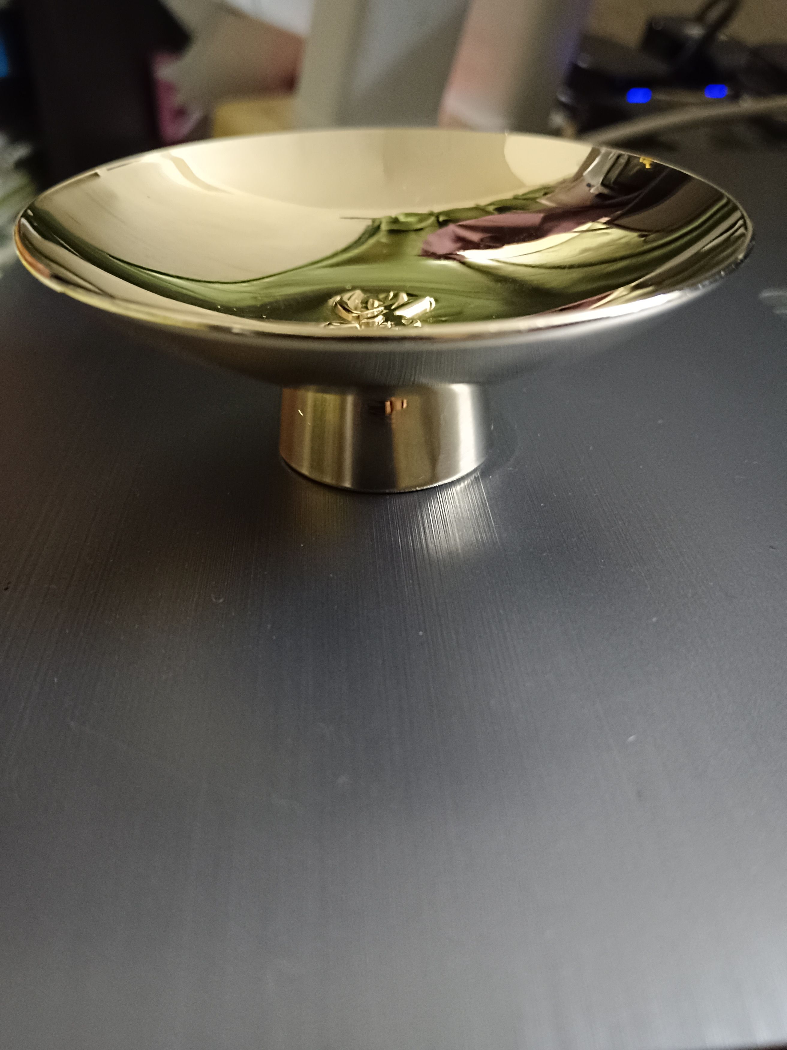 Vintage Vintage Japanese Sake Cup Gold Plated 24K Size ONE SIZE - 3 Thumbnail