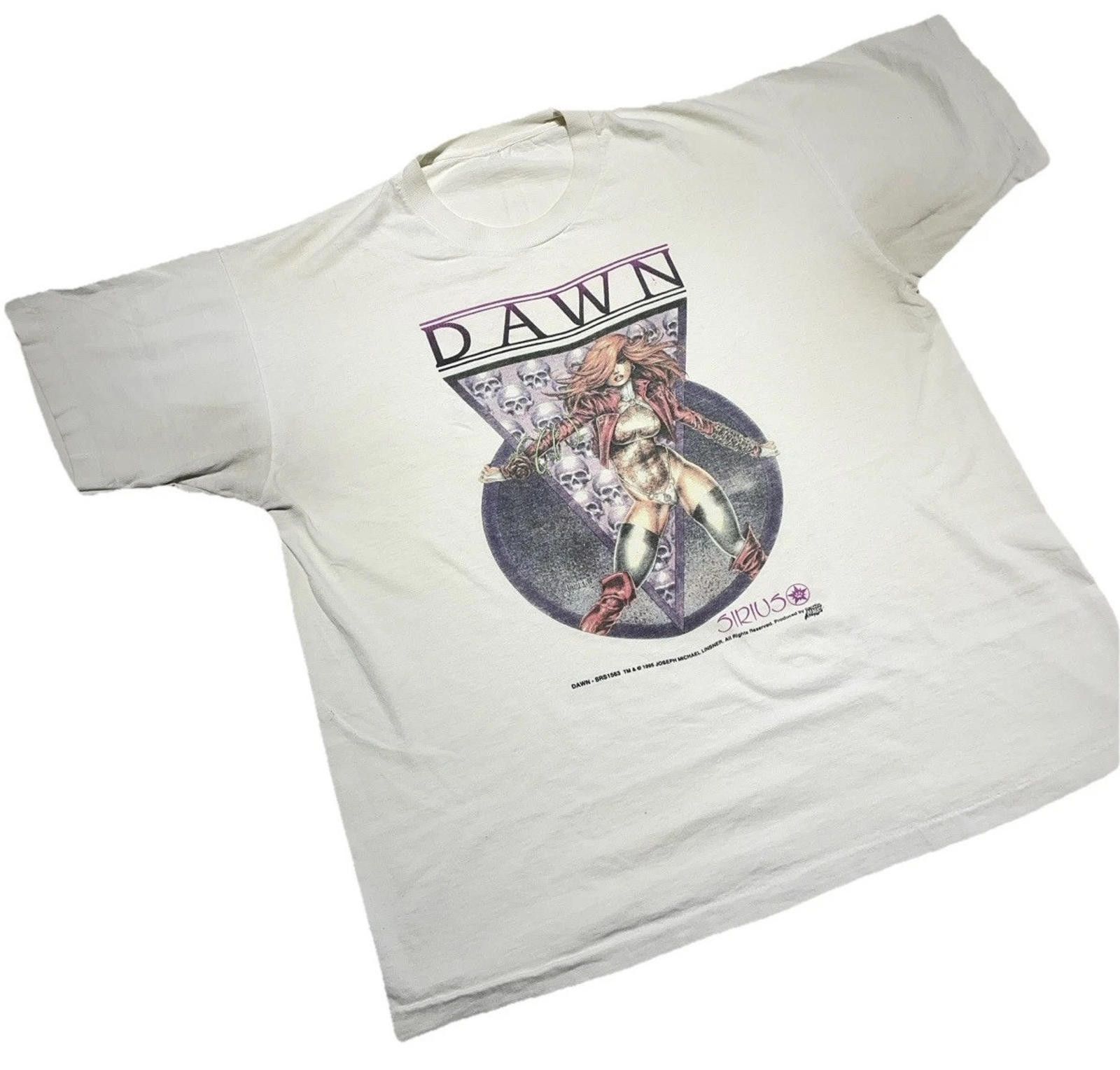 Fashion Victim VTG Dawn T-Shirt 90s Comic Single Stitch Sirius XL Faded Size US XL / EU 56 / 4 - 2 Thumbnail