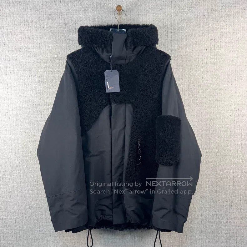 Louis Vuitton Louis Vuitton Wool patchwork hooded chain-zip detail padde Size US M / EU 48-50 / 2 - 1 Thumbnail