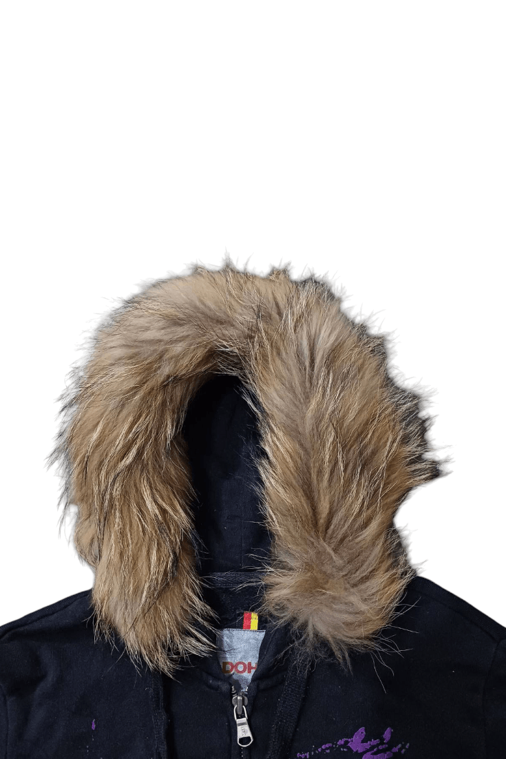 Beauty Beast Japanese faux Fur hoodie revolution ifsixwasnine lgb style Size S / US 4 / IT 40 - 4 Thumbnail