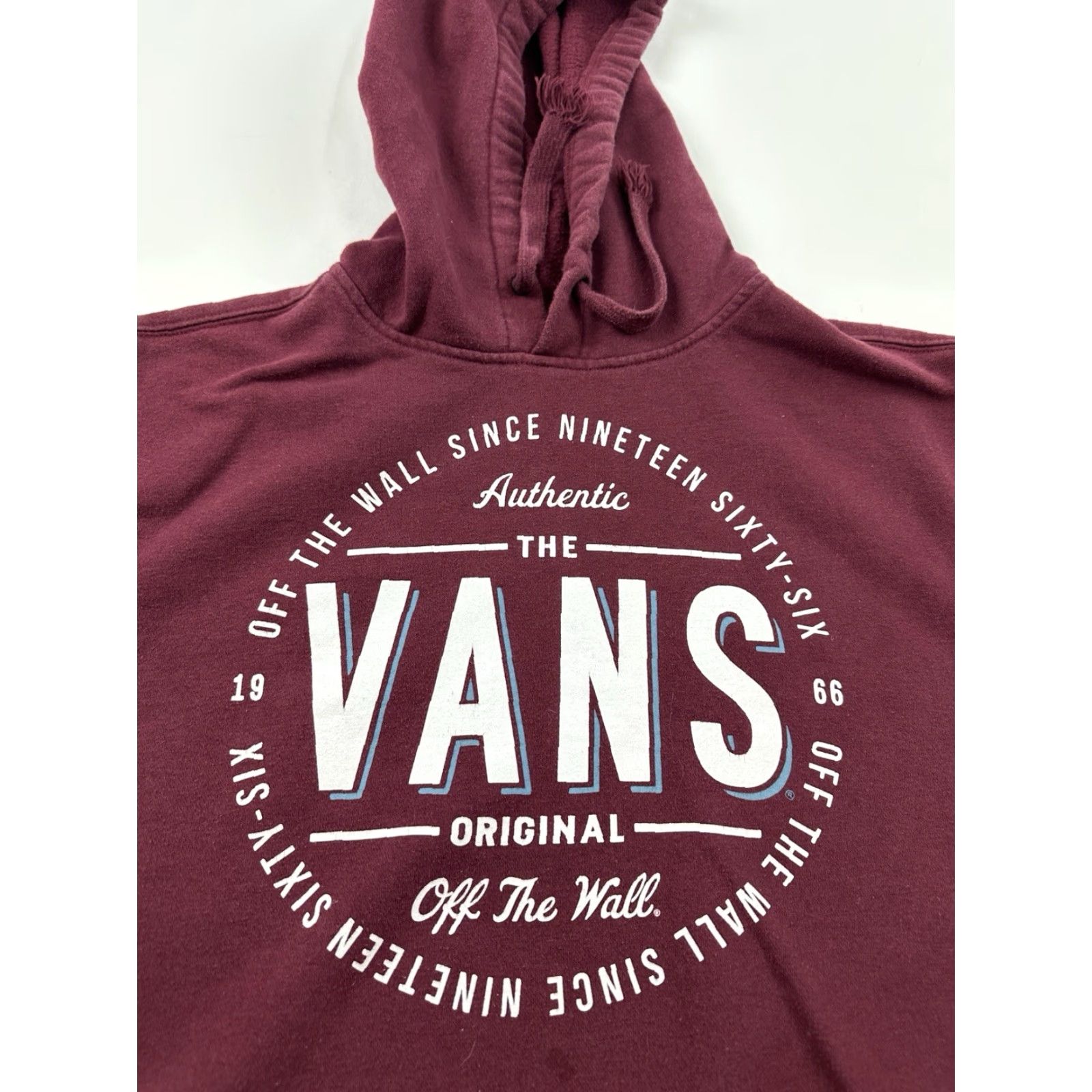 Vans Vans Hoodie Sweatshirt Mens Small Red Big Logo Long Sleeve Pullover Size US S / EU 44-46 / 1 - 3 Thumbnail