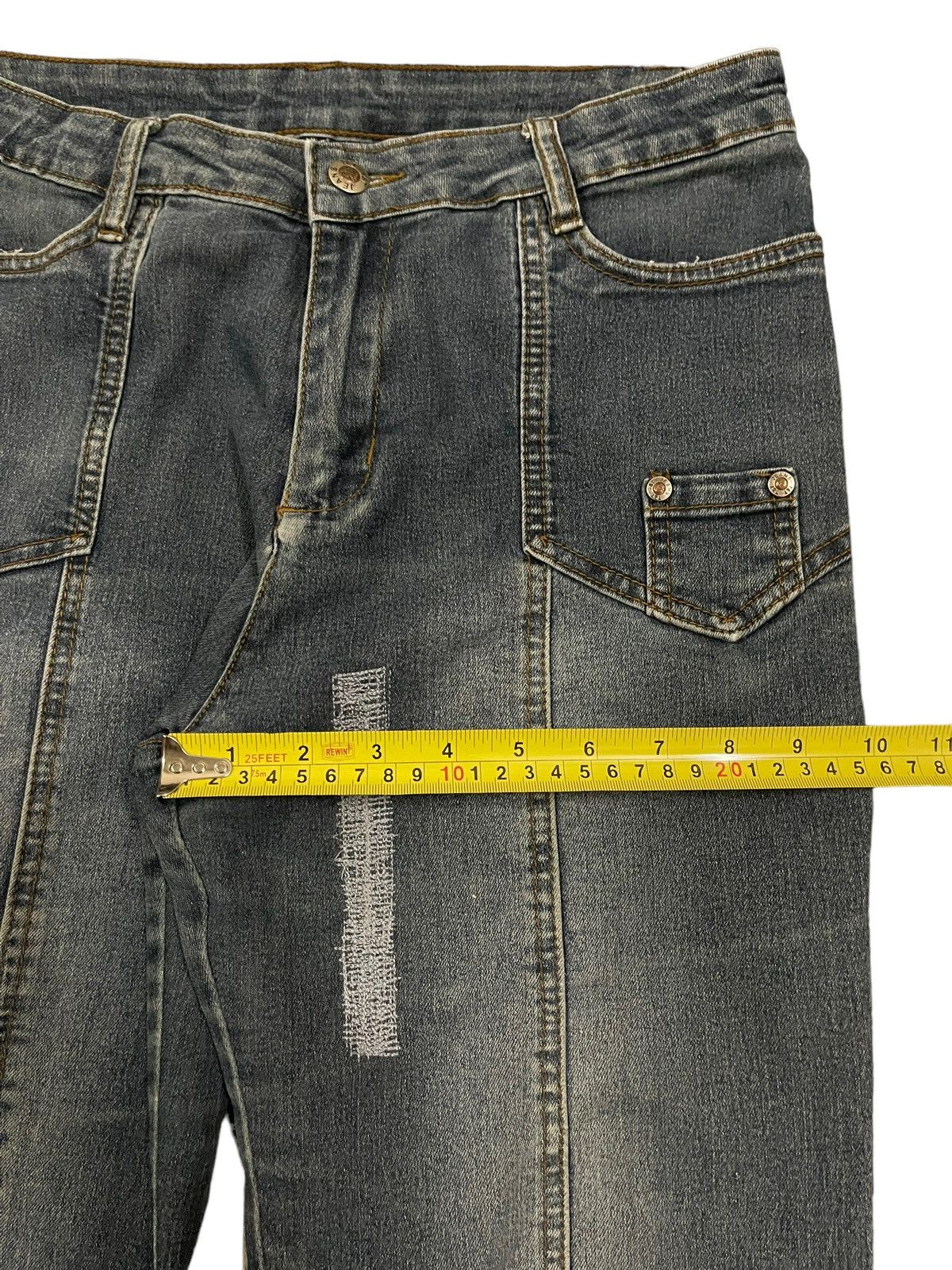 Hysteric Glamour Vintage Japanese Brand Avant Garde Style Baggy Jeans Size US 29 - 12 Thumbnail