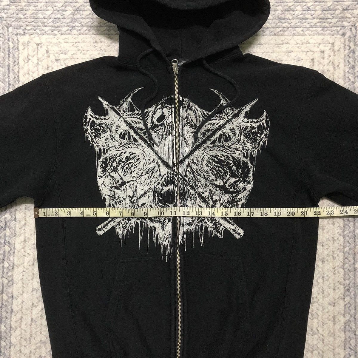 Japanese Brand Rare Cult Tokyo Skull/Punk/Seditionaries Sweater Size US L / EU 52-54 / 3 - 9 Thumbnail
