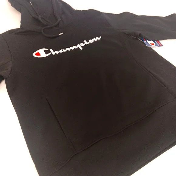 Champion Champion Men's Super Fleece Hoodie w/ Face Mask - Black - Sm Size US S / EU 44-46 / 1 - 4 Thumbnail