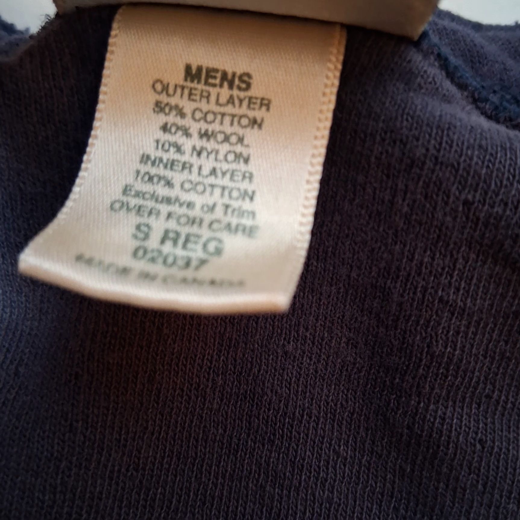 Vintage LL Bean River Driver Shirt Men S Henley Blue Distressed Workwear Wool Blend Button-Up Knit Long Sleeve Cowboy? (Oops) Size US S / EU 44-46 / 1 - 6 Thumbnail