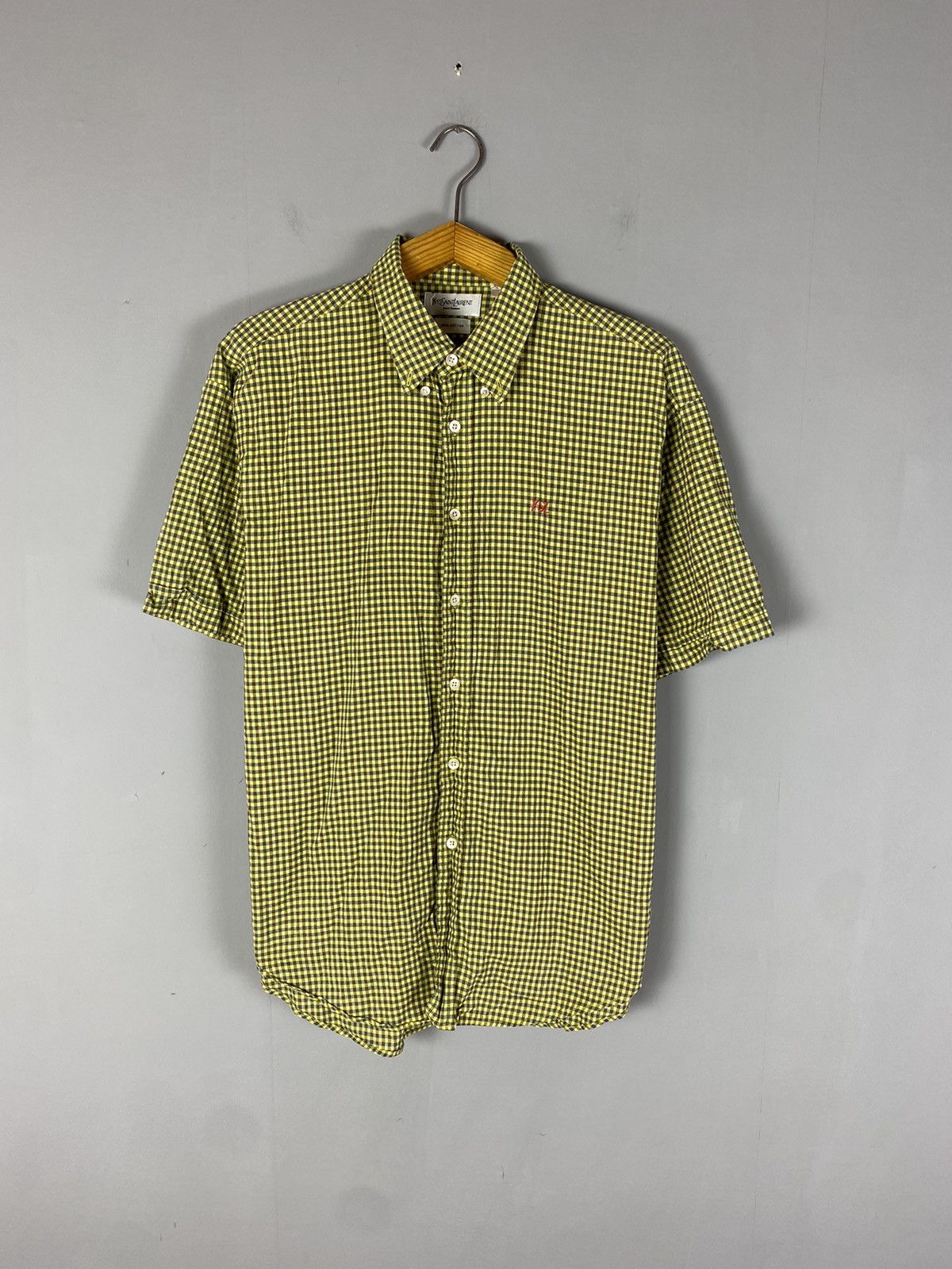 Yves Saint Laurent Vintage 90s Yves Saint Laurent shirt Size US L / EU 52-54 / 3 - 1 Thumbnail