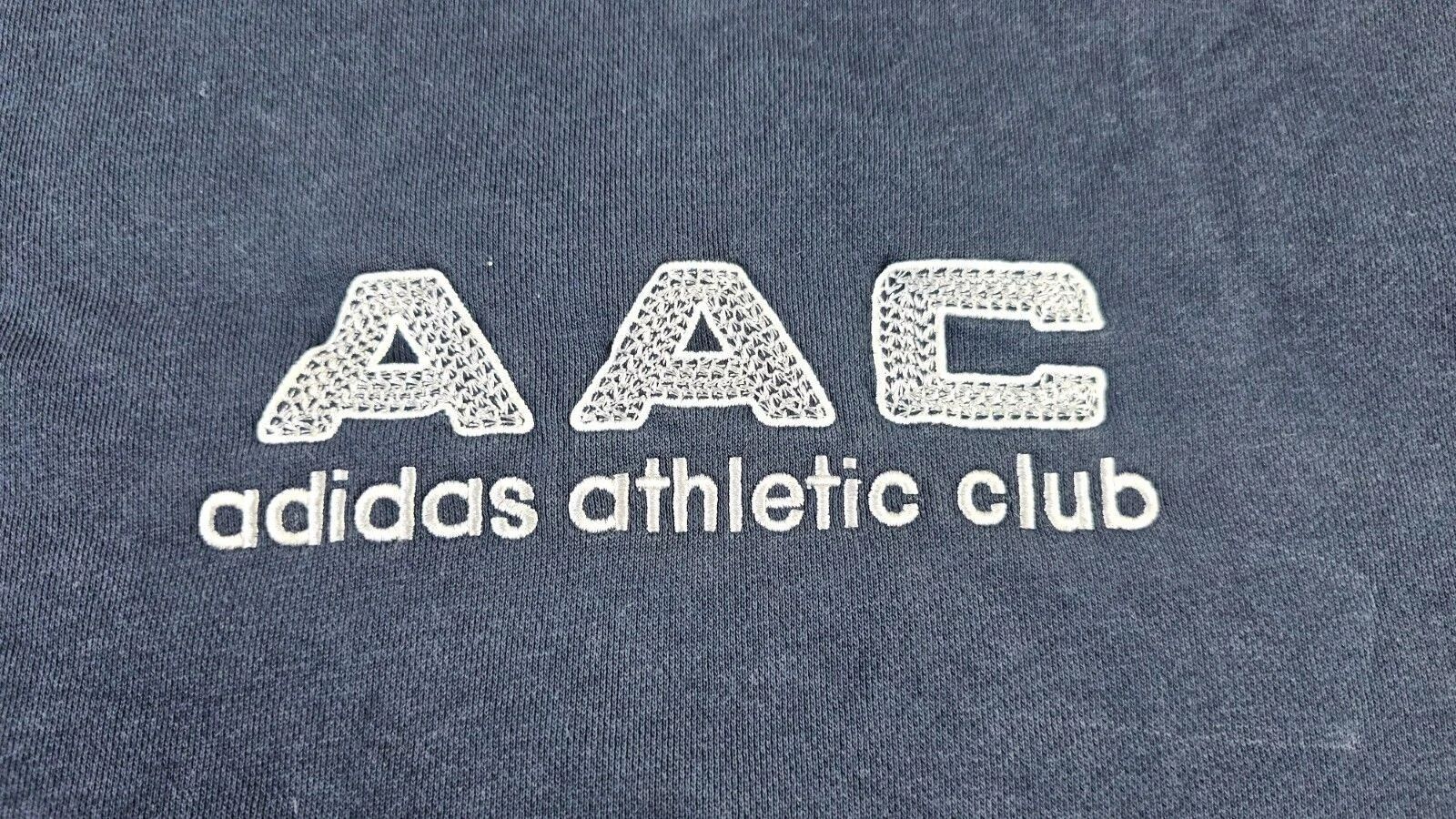 Adidas Adidas AAC Athletic Club Y2K Fleece Crewneck Blue Men L 2001 Size US L / EU 52-54 / 3 - 5 Thumbnail