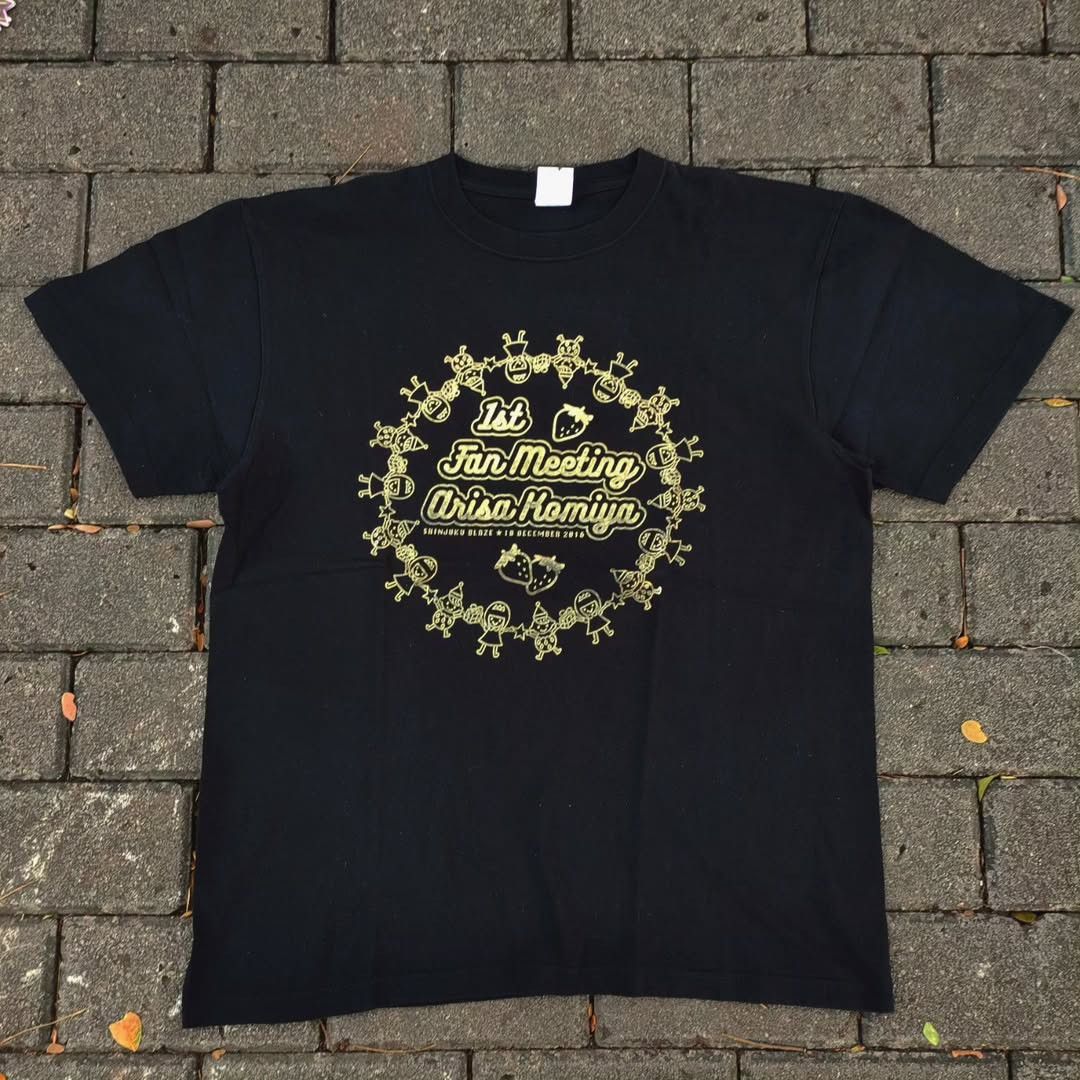 Band Tees Arisa Komiya 1st Fanmeeting 2016 Tee Size US L / EU 52-54 / 3 - 1 Thumbnail